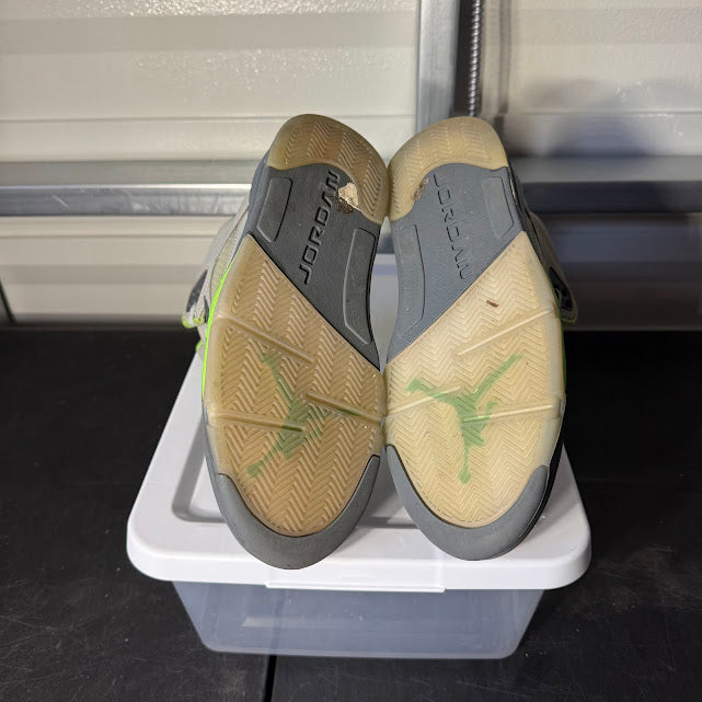 Size 8 - AJ 5 Retro Green Bean