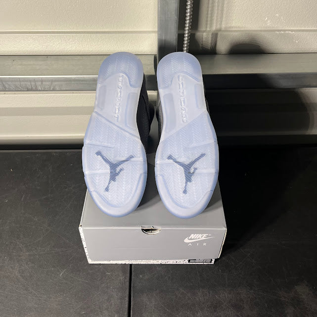 Size 7Y - AJ 5 Retro Wolf Grey