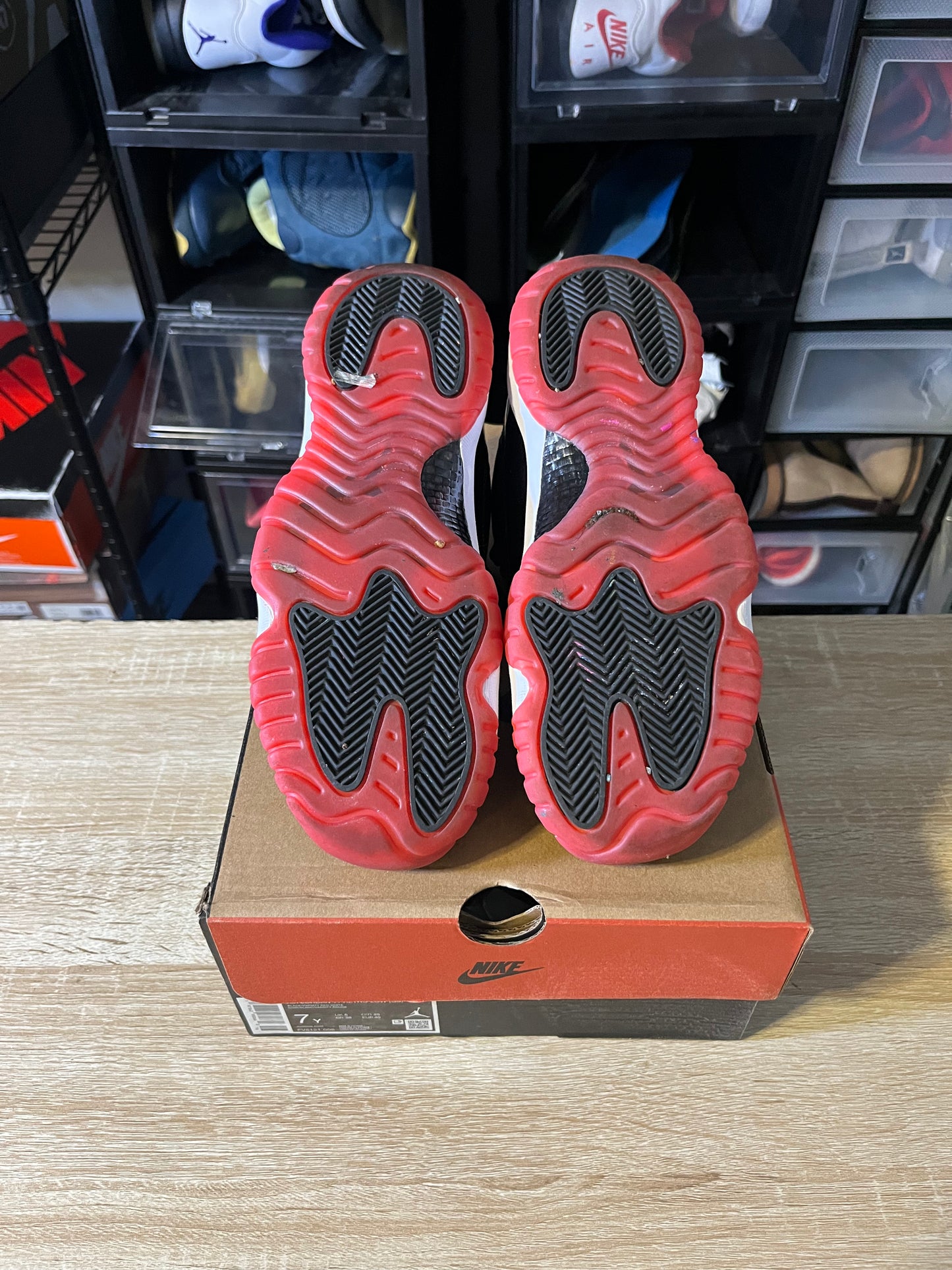 Size 7Y - AJ 11 Retro Low Bred