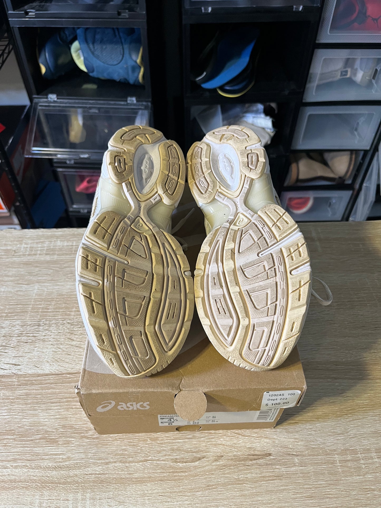 Size 4.5 - Asics Gel-1130 Cream