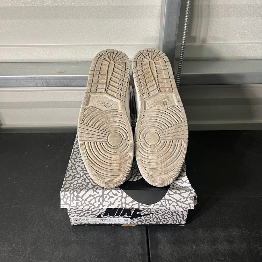 Size 11 - AJ 1 Retro High White Cement