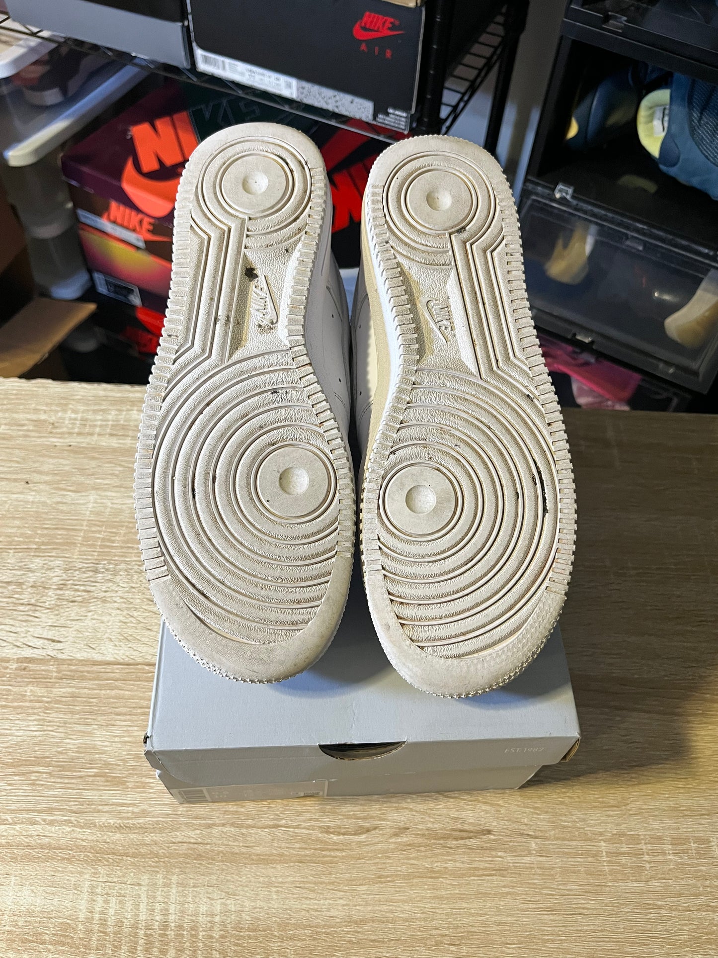 Size 8.5 - AF 1 '07 White