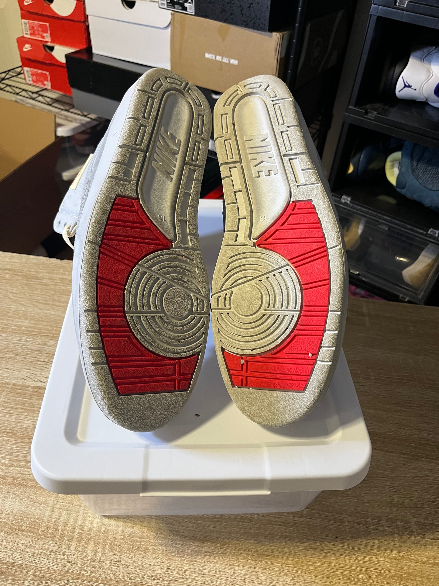 Size 13 - Union LA x AJ 2 Retro SP Grey Fog