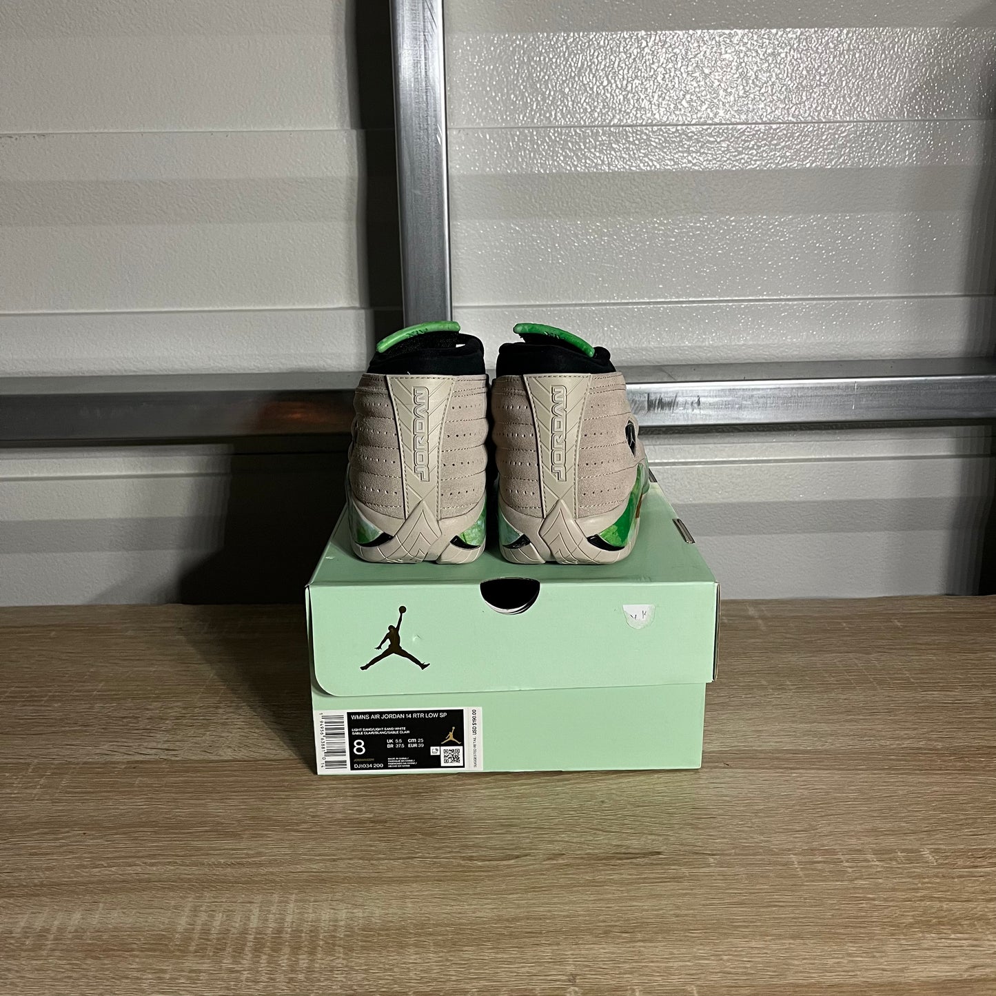 Size 8W - AJ 14 Retro Low SP x Aleali May Fortune