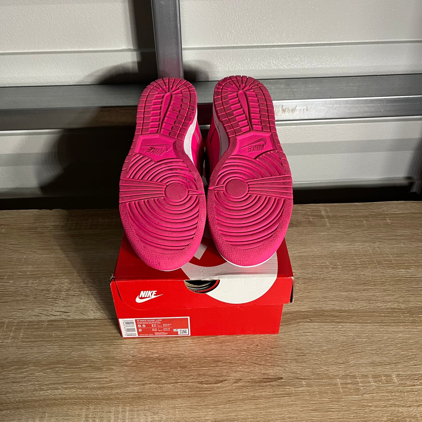 Size 9.5W - Dunk Low Hot Pink