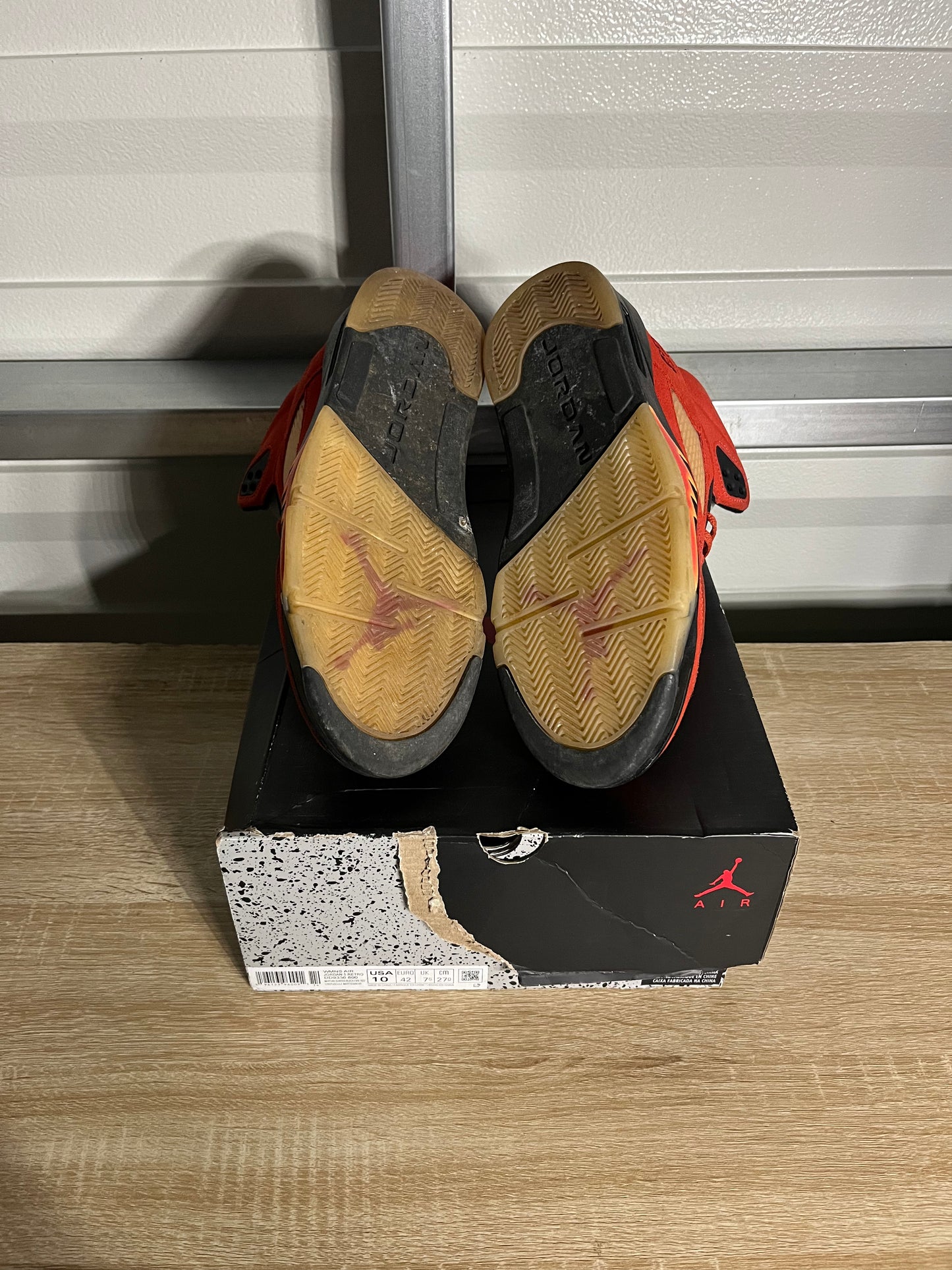 Size 10W - AJ 5 Retro Dunk on Mars