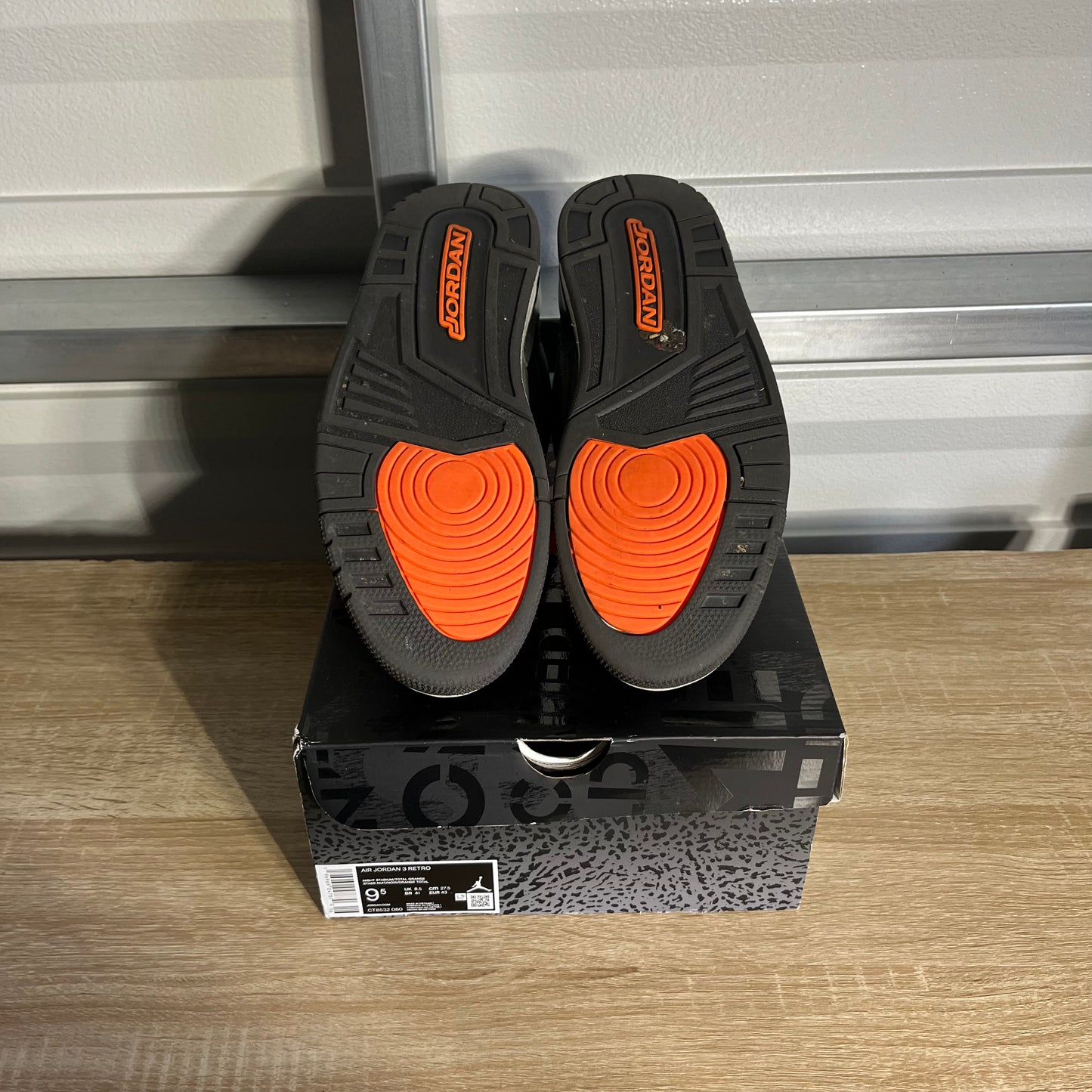 Size 9.5 - AJ 3 Retro Fear
