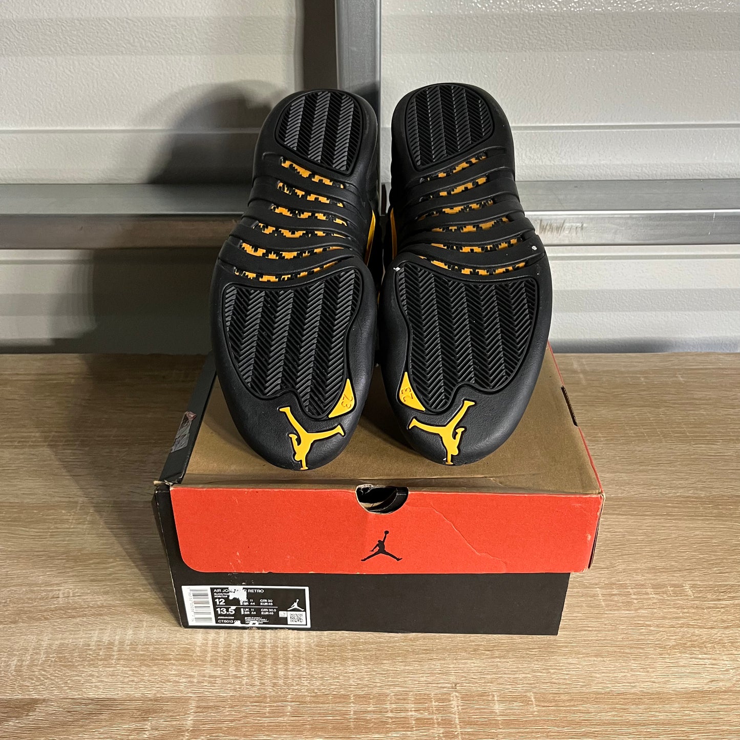 Size 12 - AJ 12 Retro Black Taxi