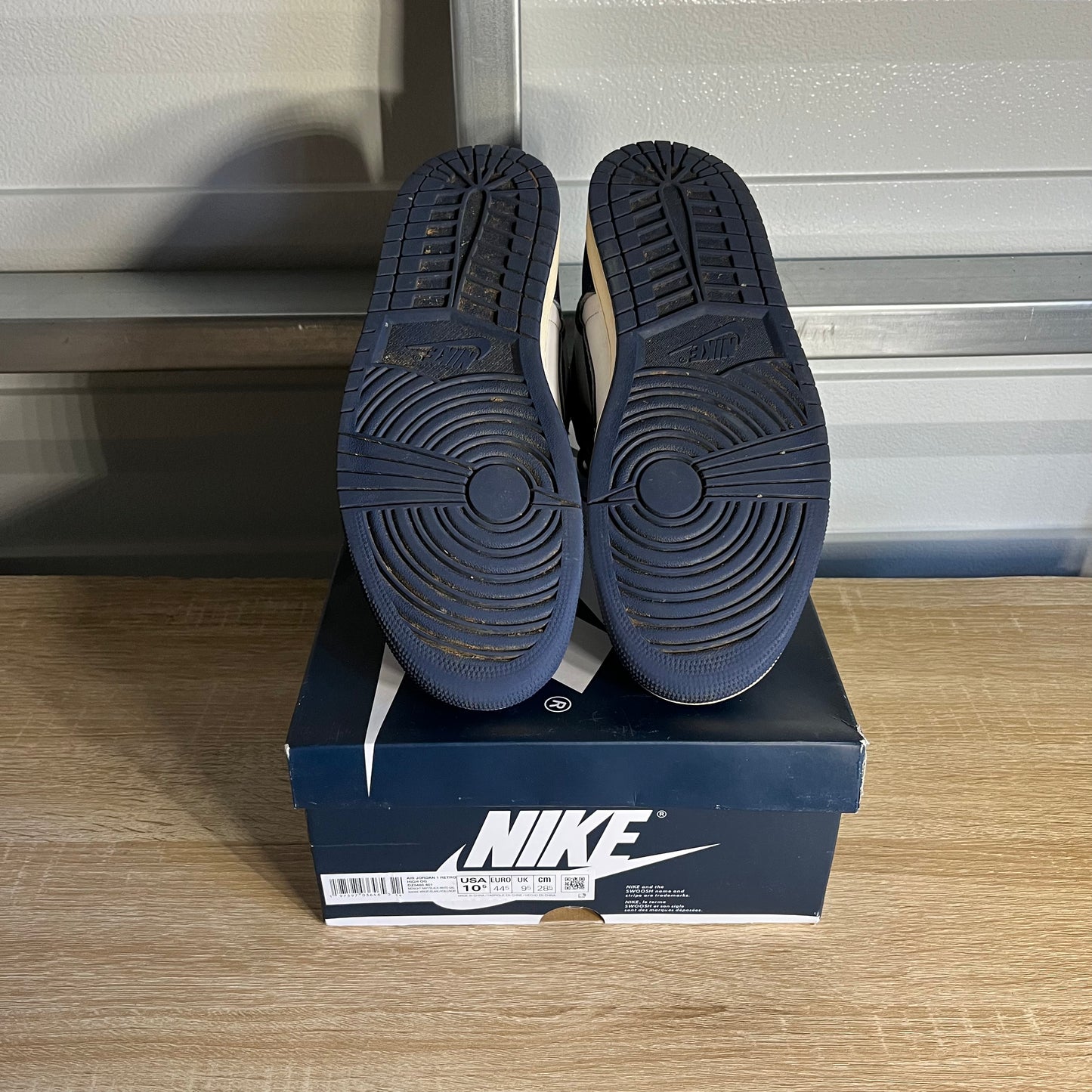 Size 10.5 - AJ 1 Retro High OG Midnight Navy