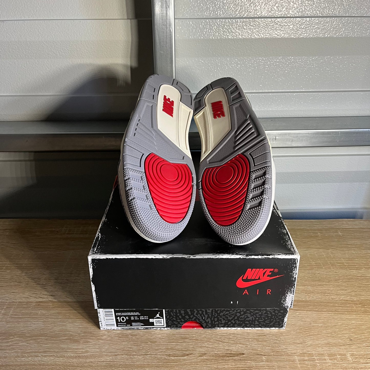 Size 10.5 - AJ 3 Retro White Cement Reimagined