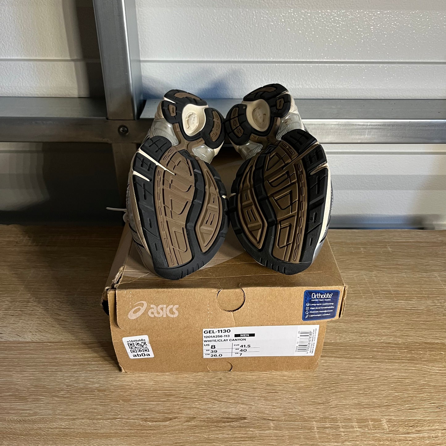 Size 8 - Asics Gel-1130 White Clay Canyon