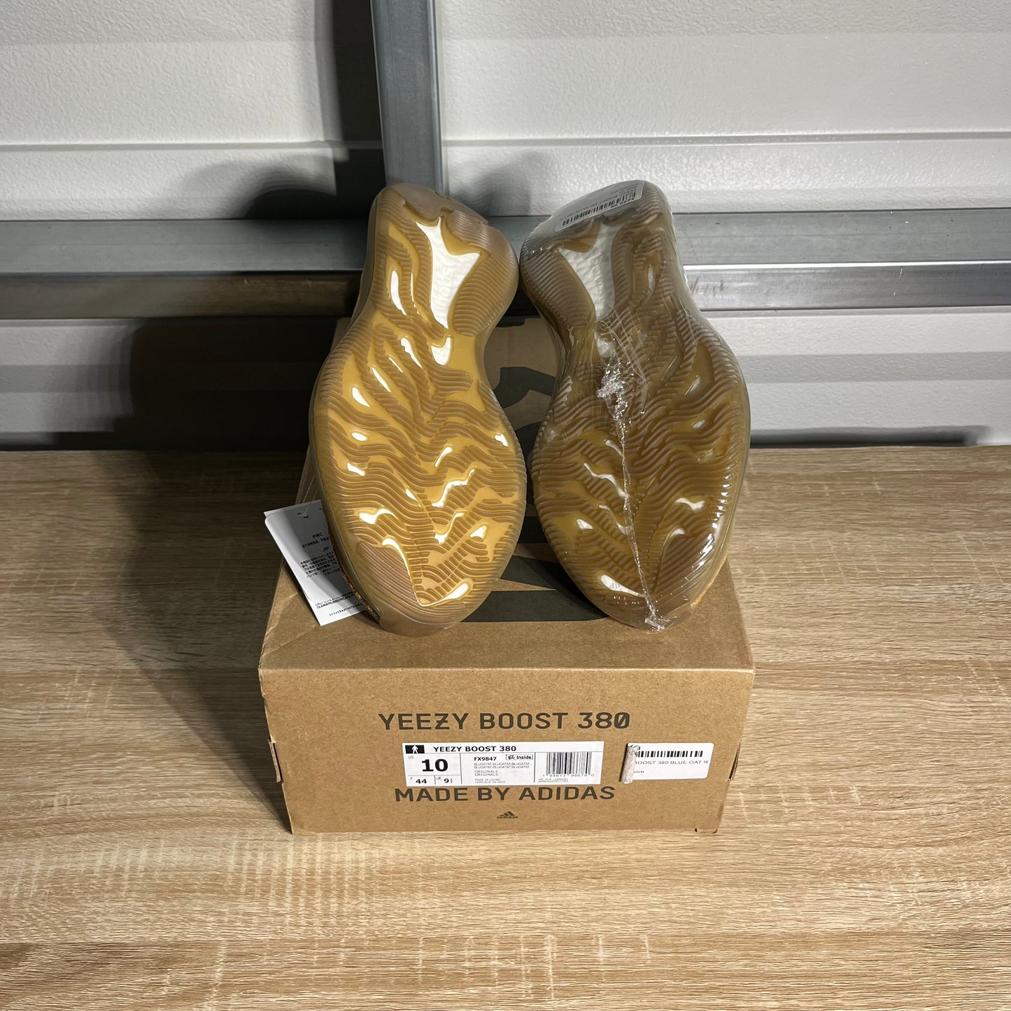 Size 10 - YZY Boost 380 Blue Oat