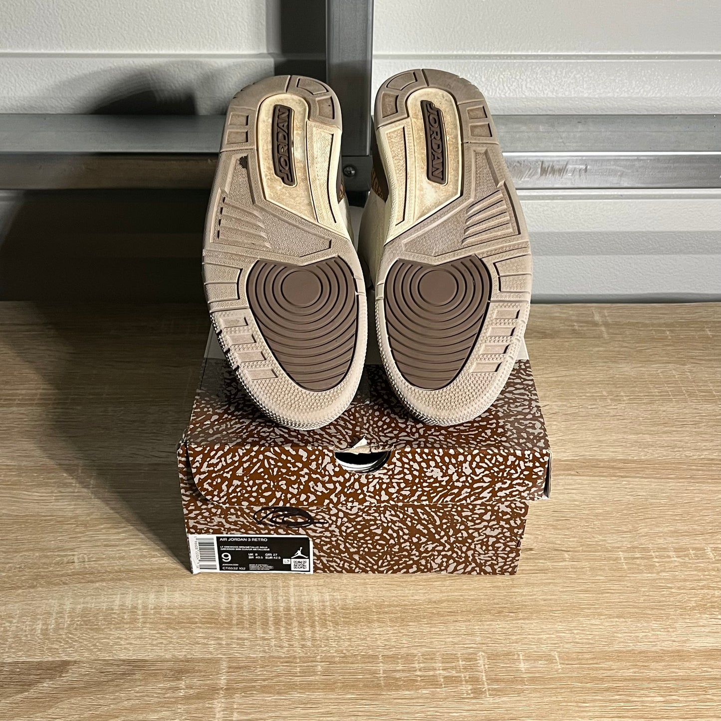 Size 9 - AJ 3 Retro Palomino