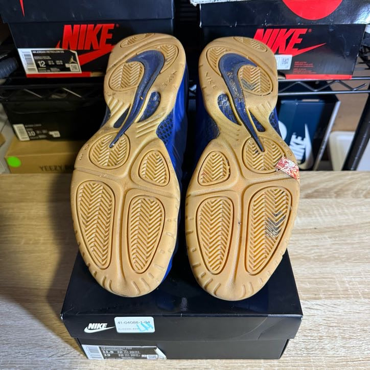 Size 11.5 - Air Foamposite Pro USA Blue