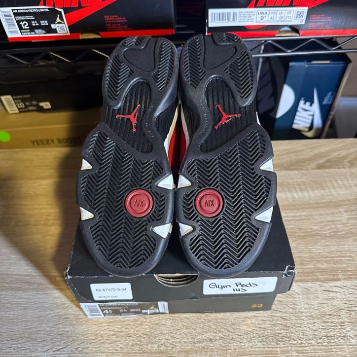 Size 4.5Y - AJ 14 Retro Gym Red Toro