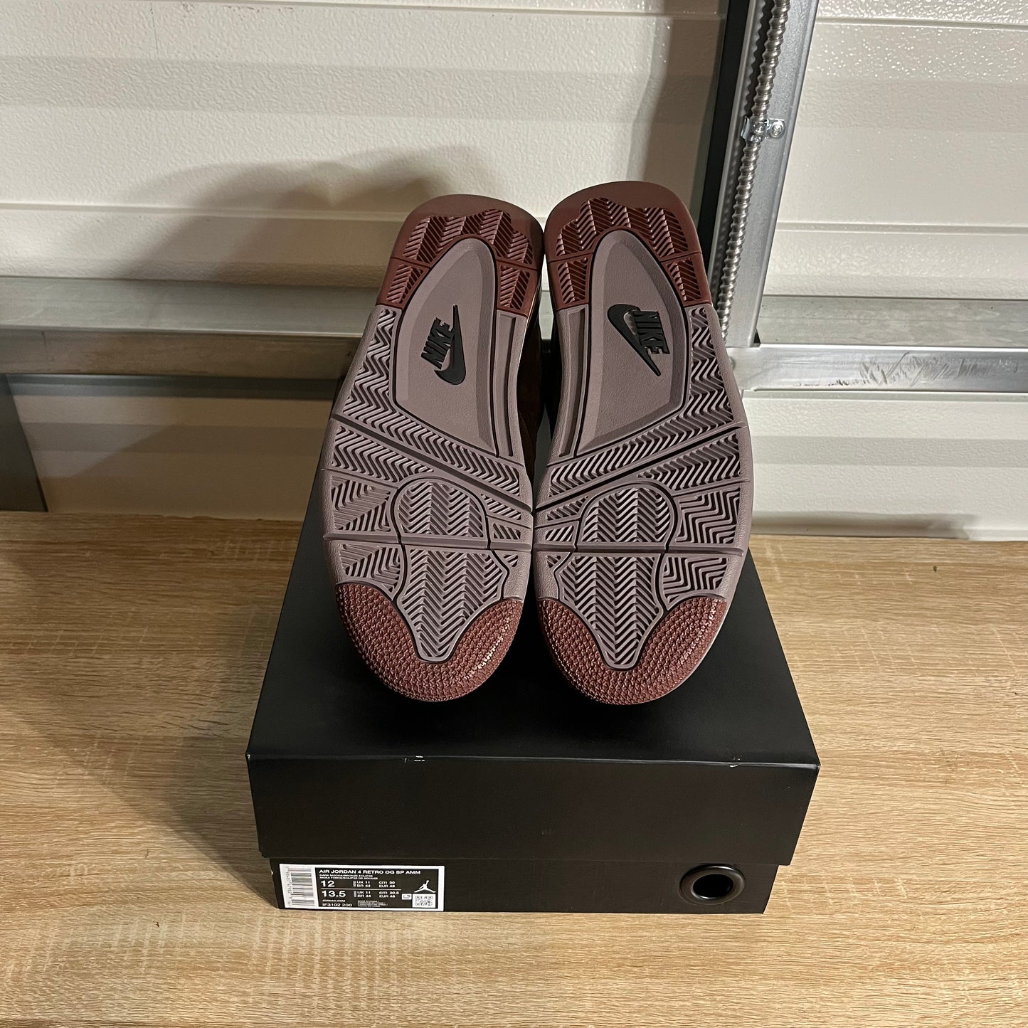 Size 12 - AJ 4 Retro A Ma Maniére Dark Mocha