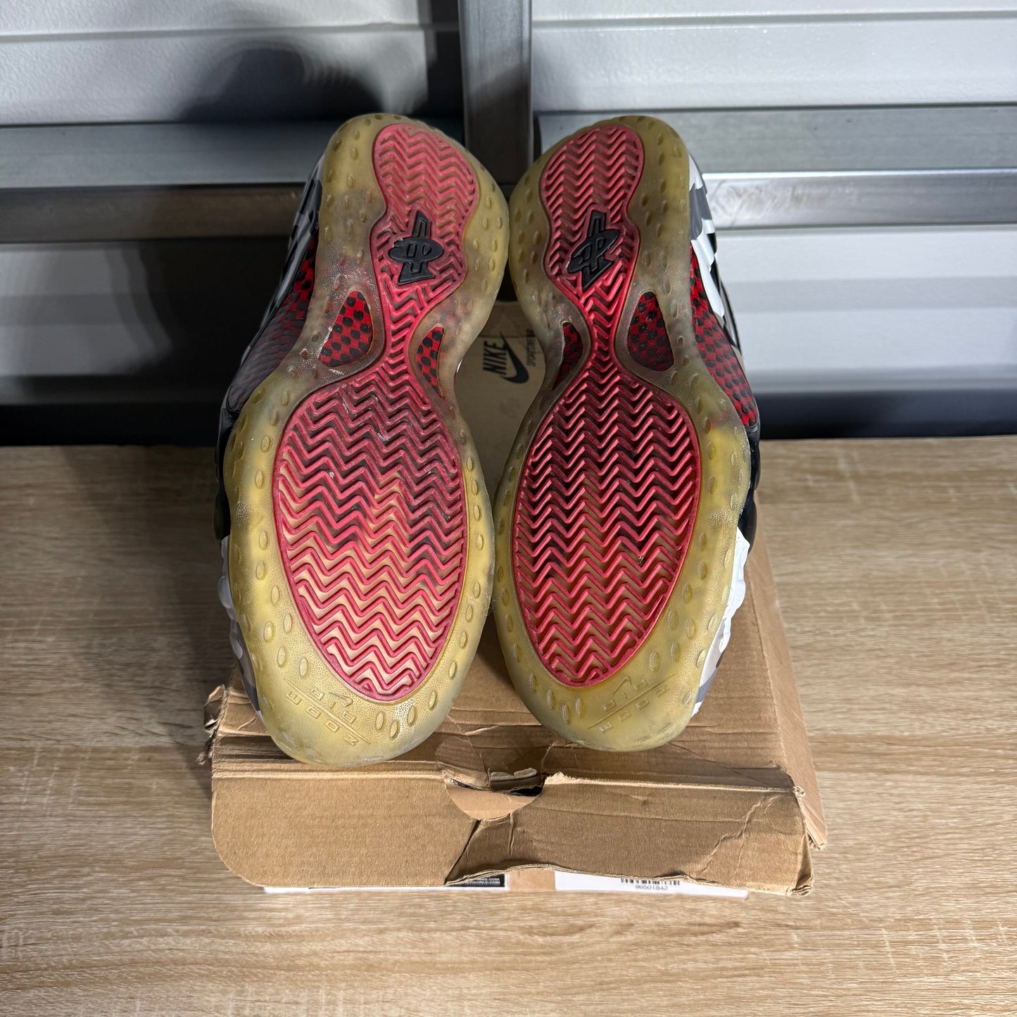 Size 9.5 - Air Foamposite One PRM Fighter Jet