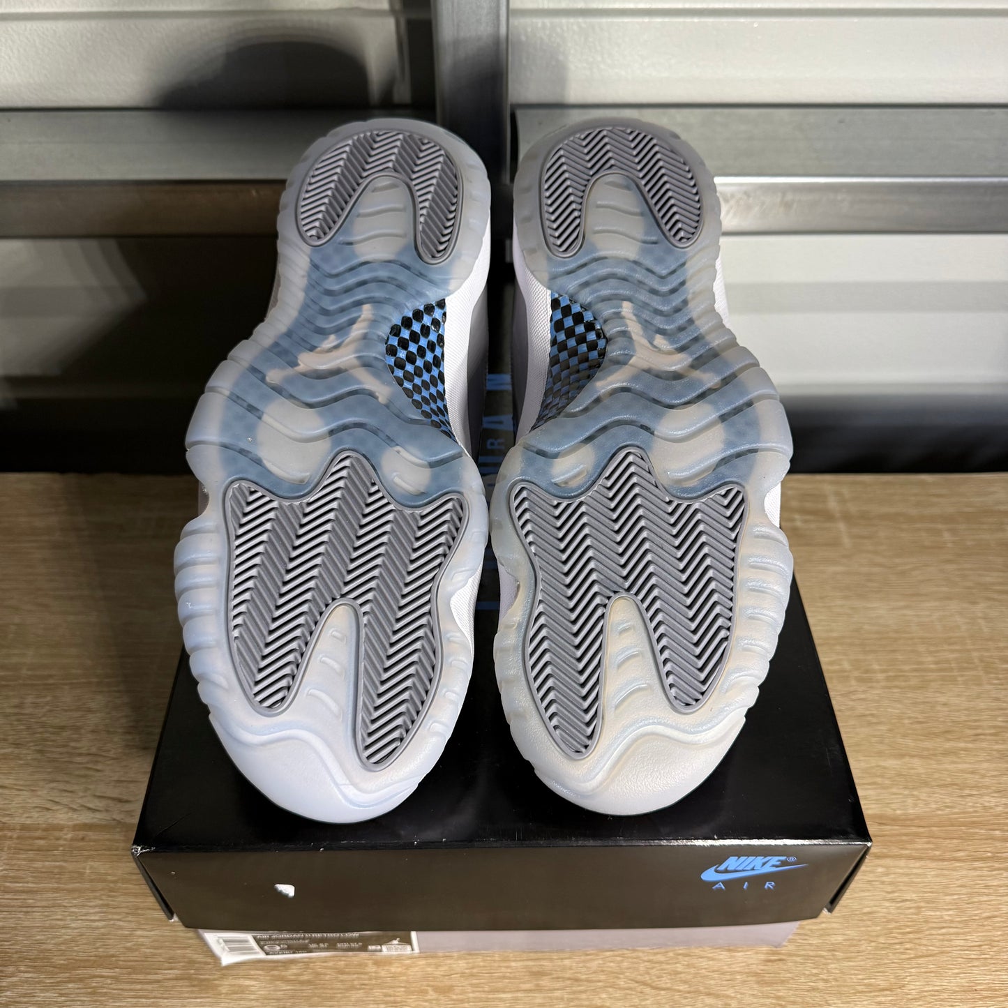 Size 9.5 - AJ 11 Low Cement Grey