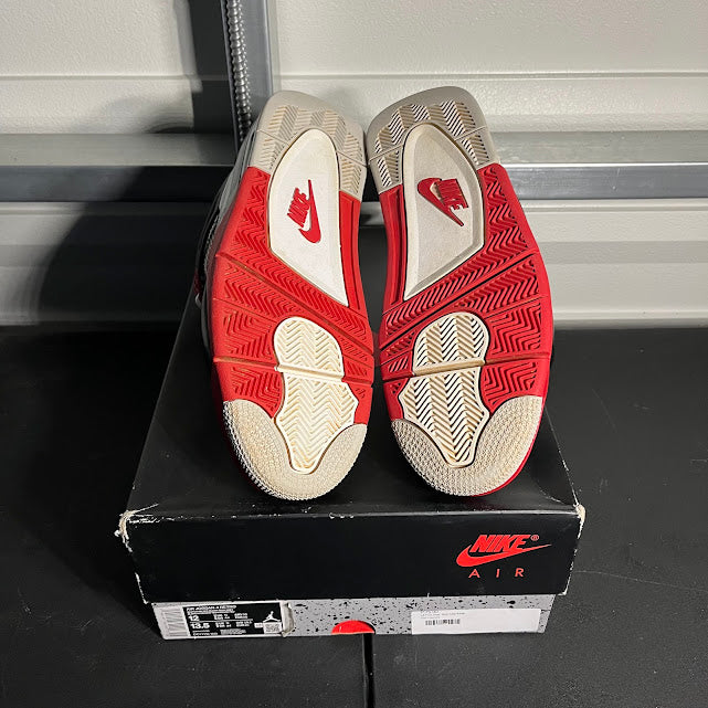 Size 12 - AJ 4 Retro Fire Red