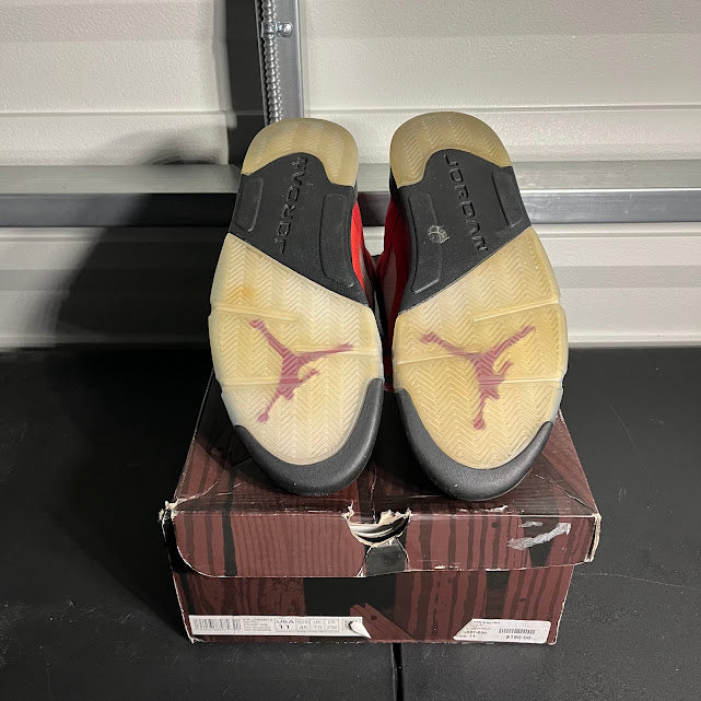Size 11 - AJ 5 Retro Raging Bull