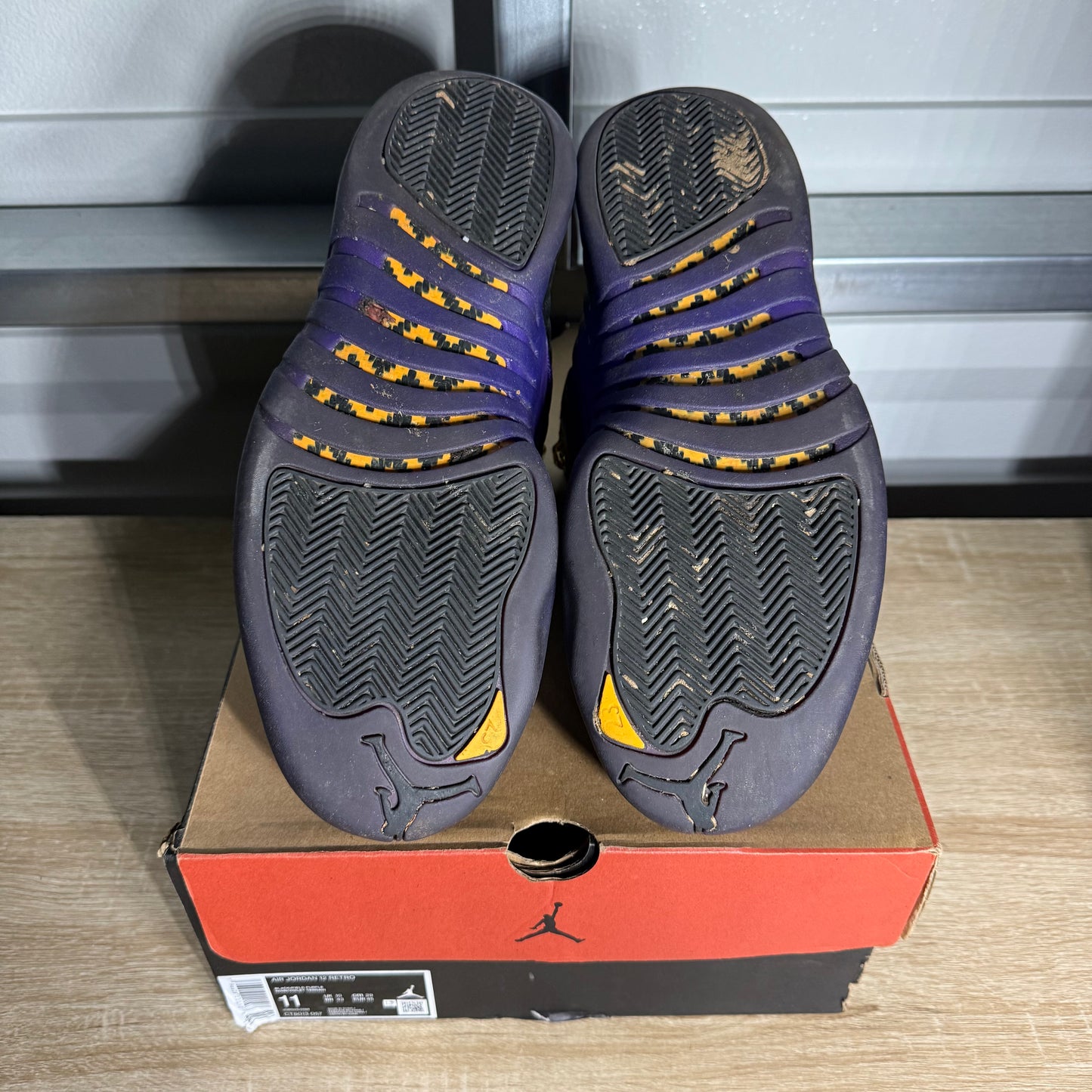 Size 11 - AJ 12 Retro Field Purple