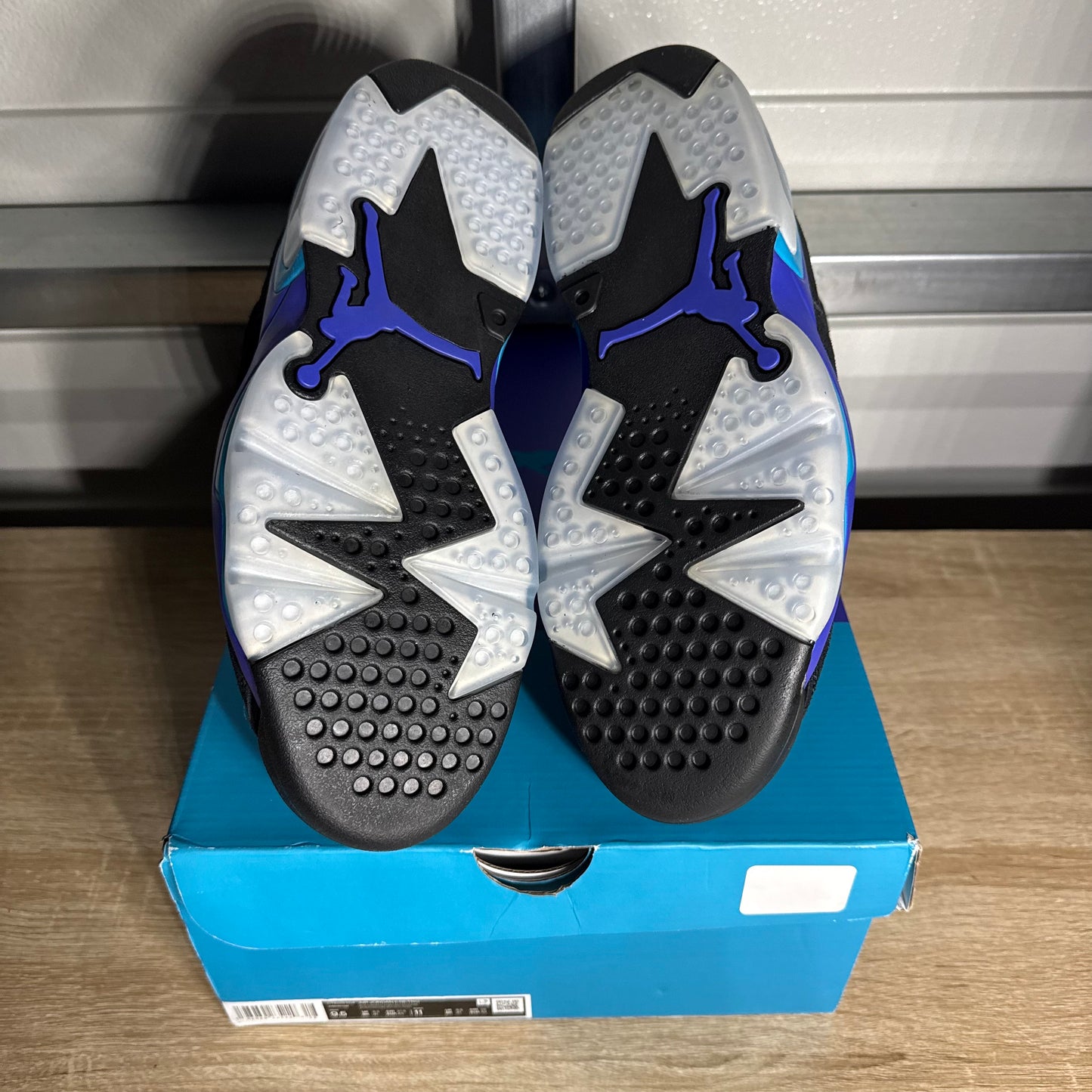 Size 9.5 - AJ 6 Retro Aqua