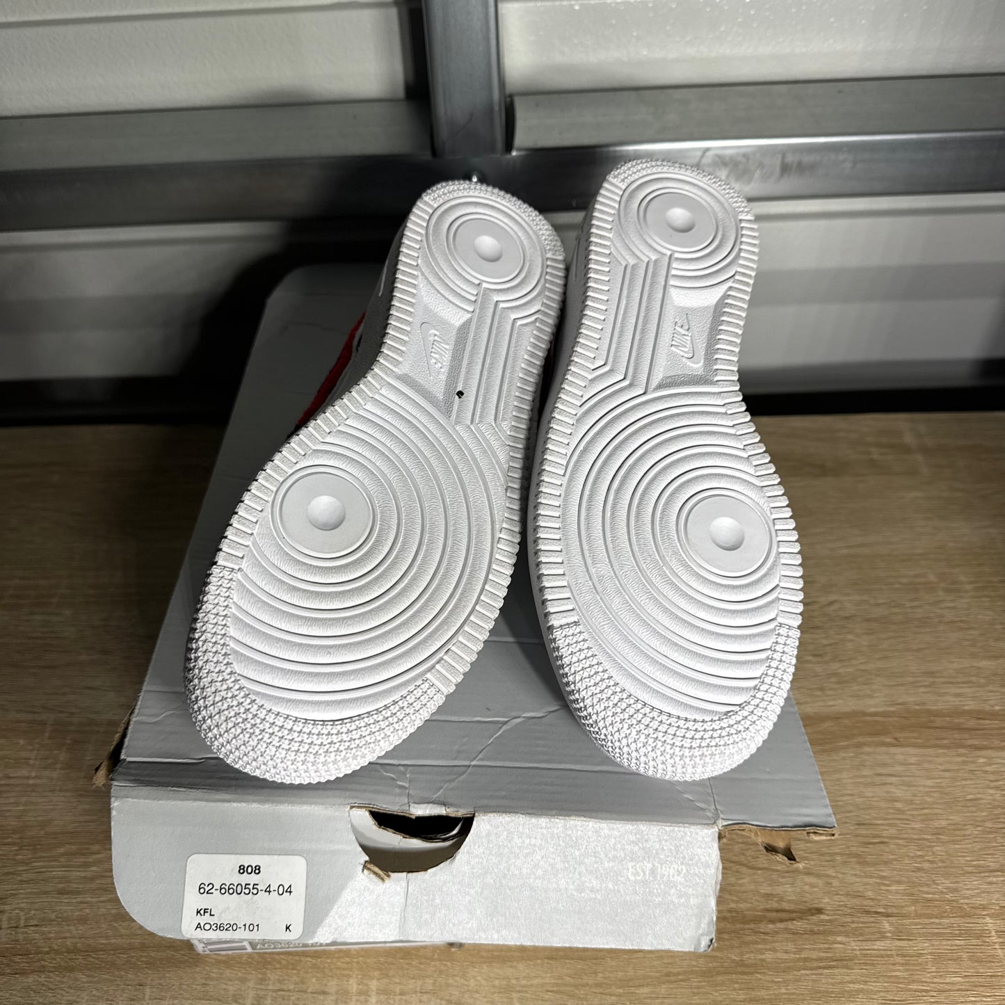 Size 6Y - AF 1 LV8 Chenille Swoosh