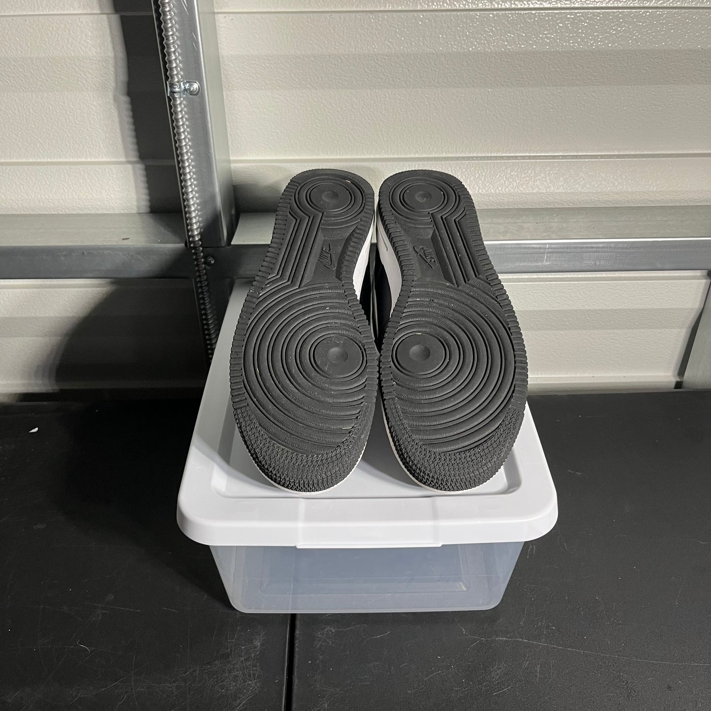 Size 12 - AF 1 '07 LV8 Double Swoosh - Black White