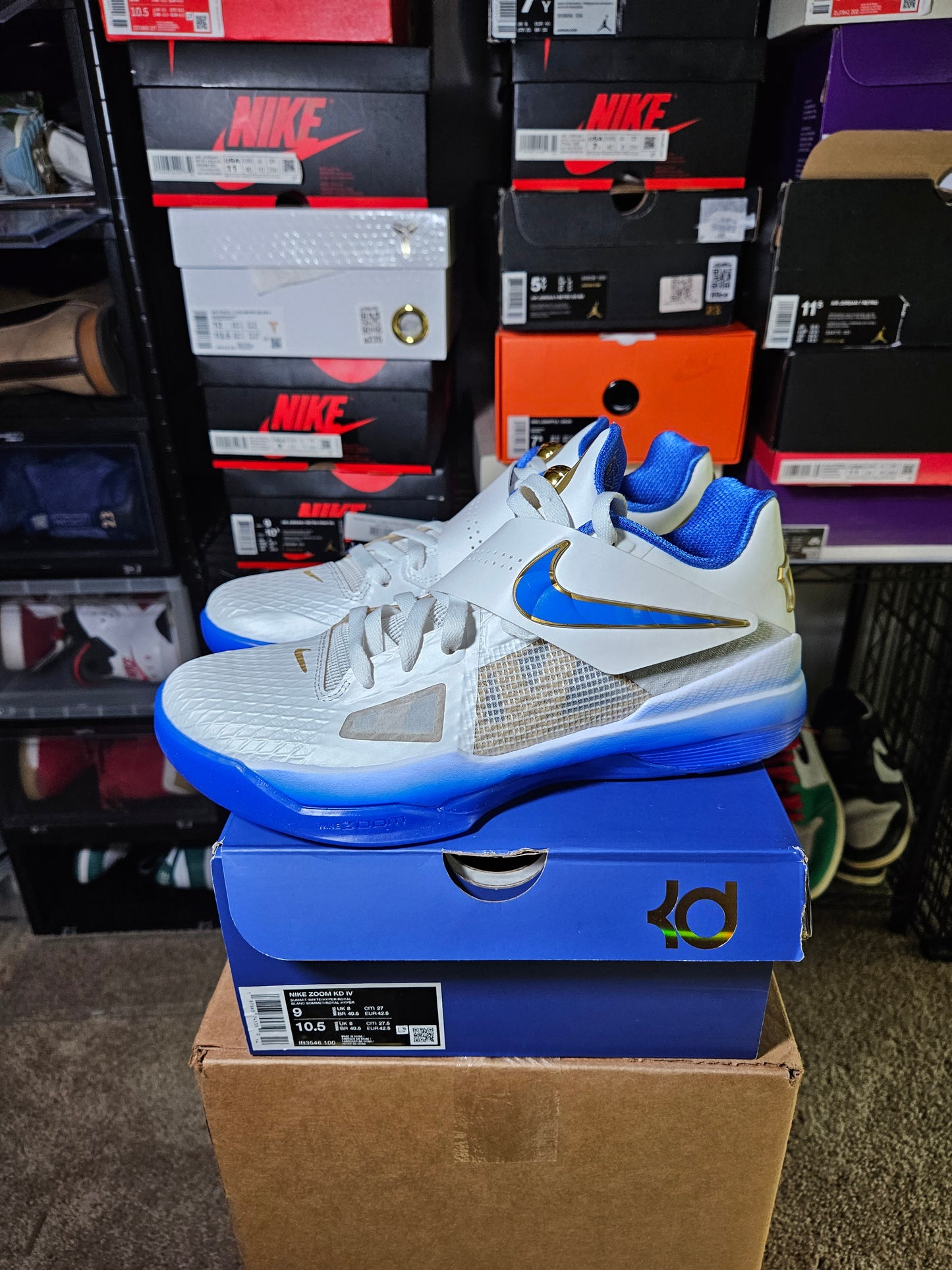 Size 9.5 - KD 4 The Real MVP