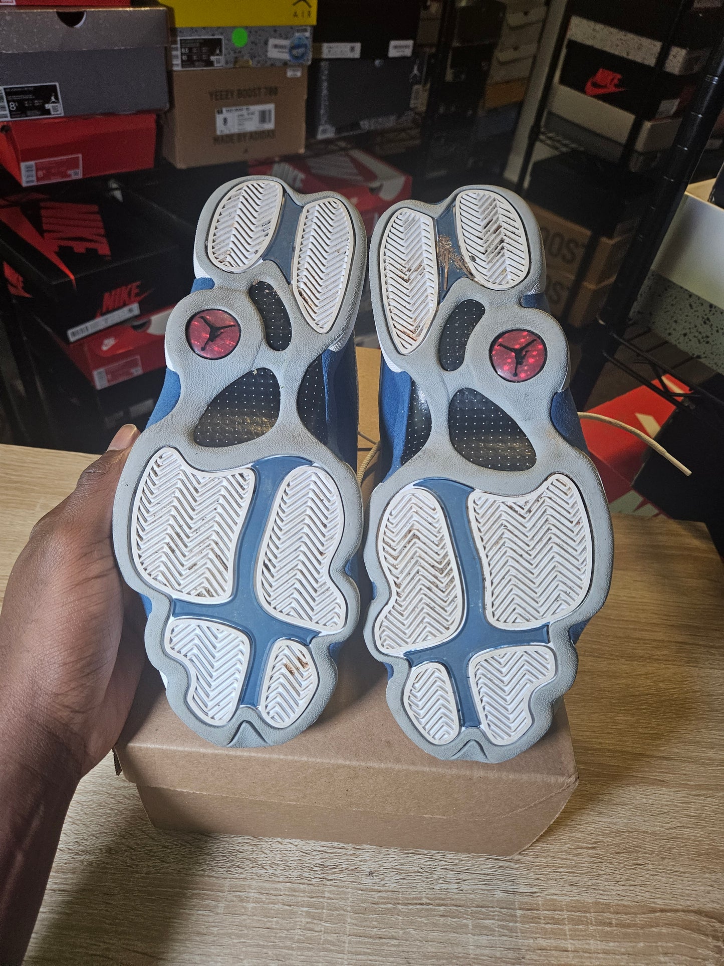 Size 10 - AJ 13 Retro Mid French Blue