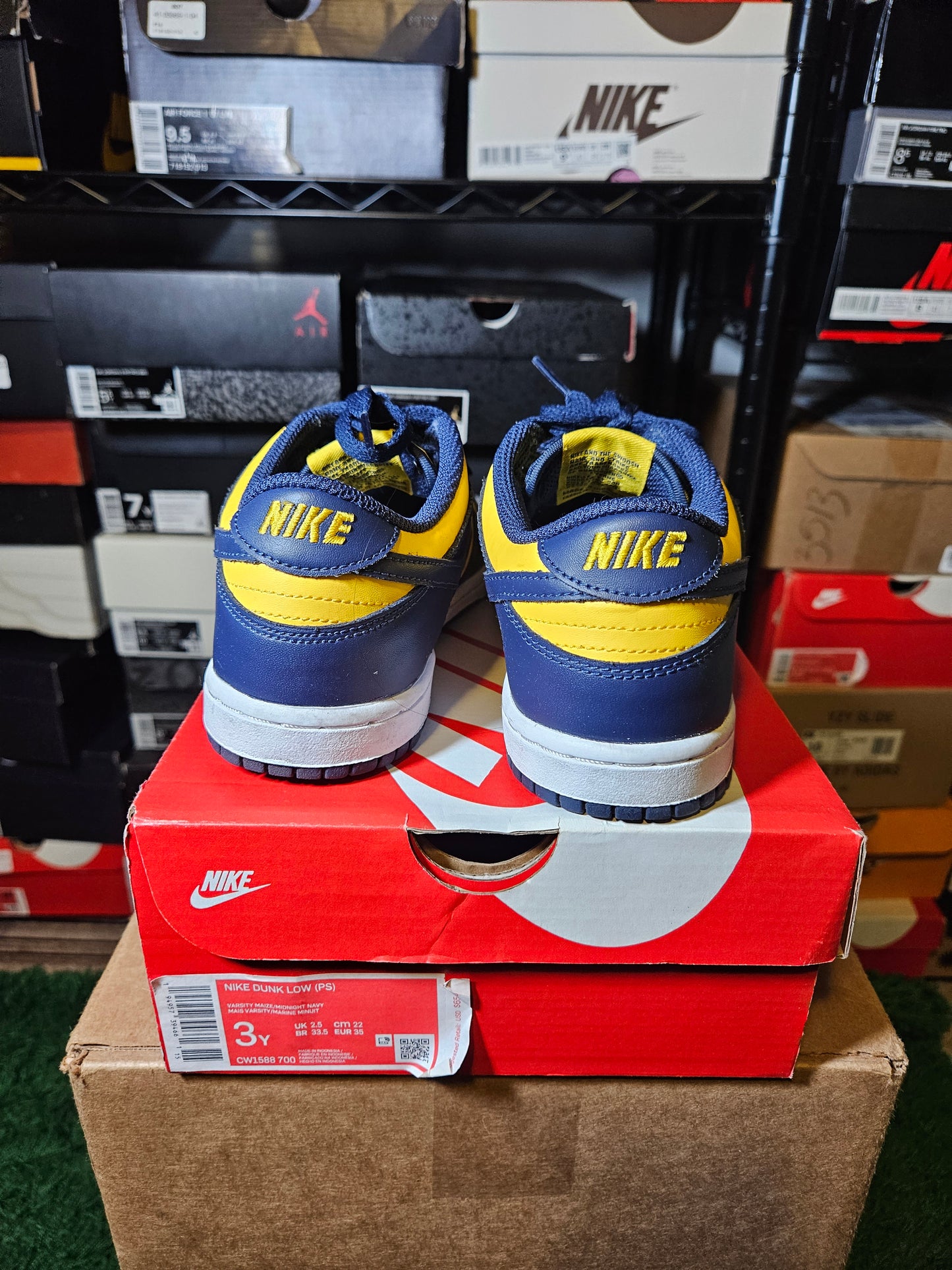 Size 3Y - Dunk Low Michigan 2021
