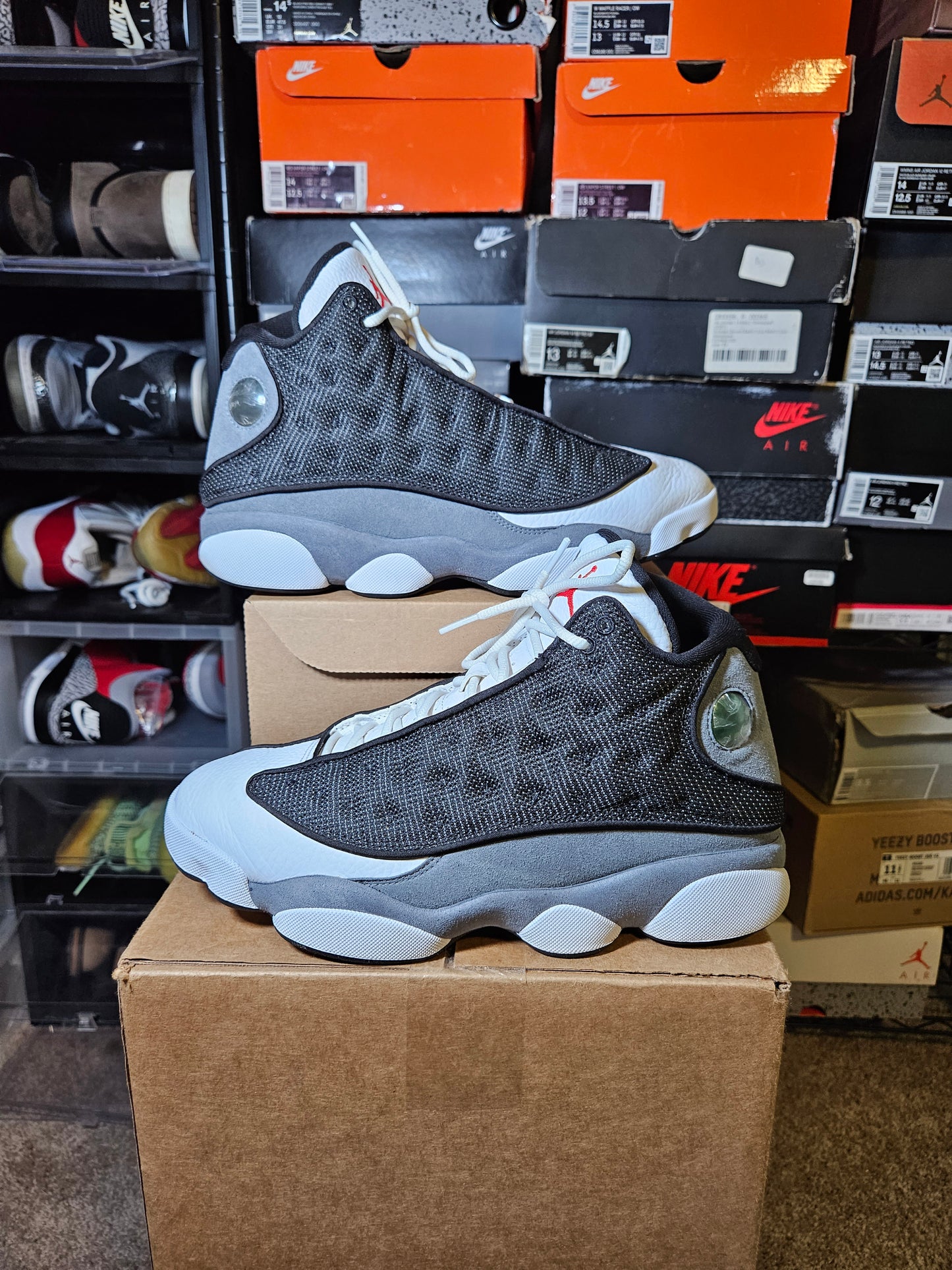 Size 9 - AJ 13 Retro Black Flint