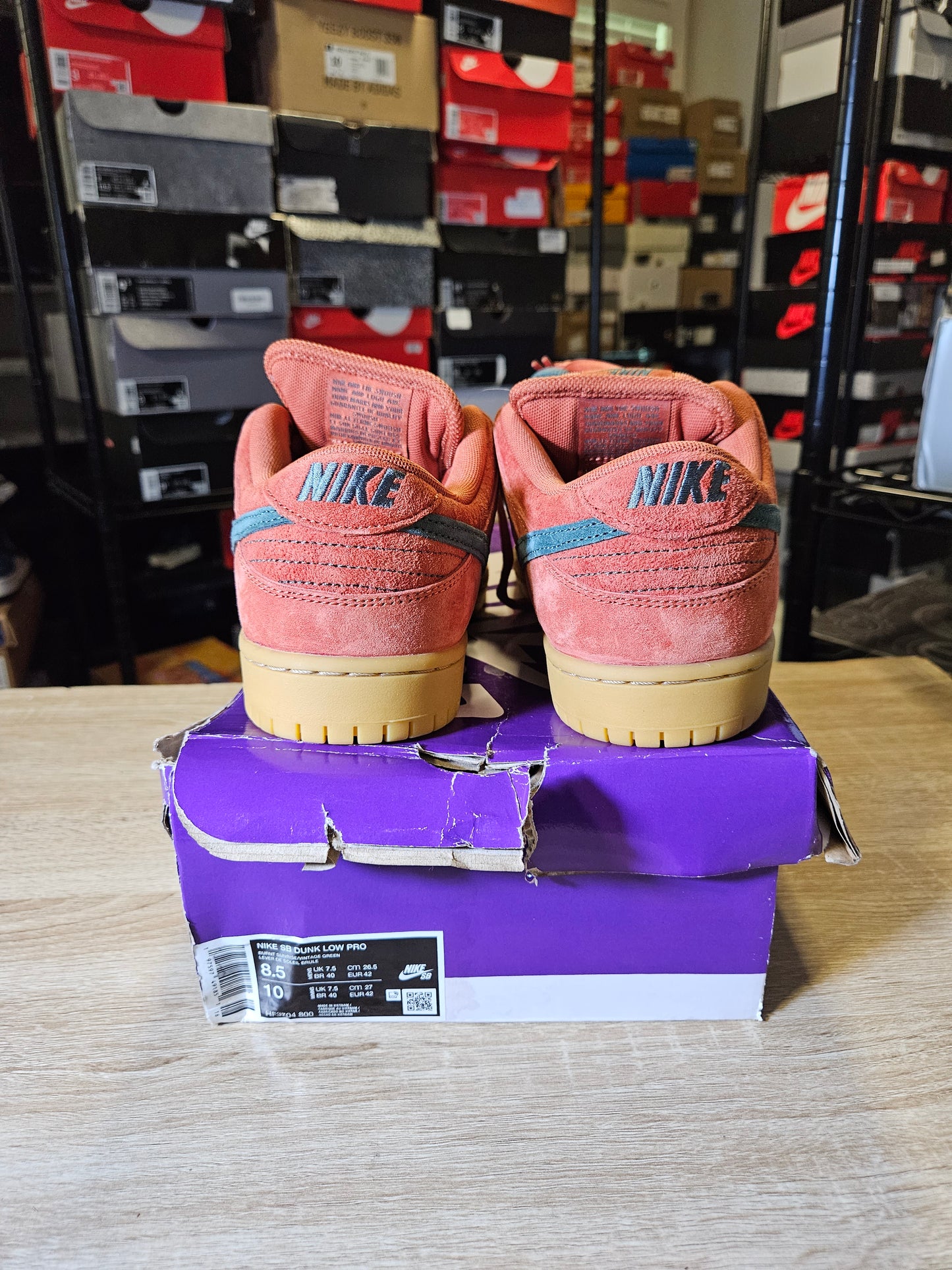 Size 8.5 - Dunk Pro SB Low Burnt Sunrise