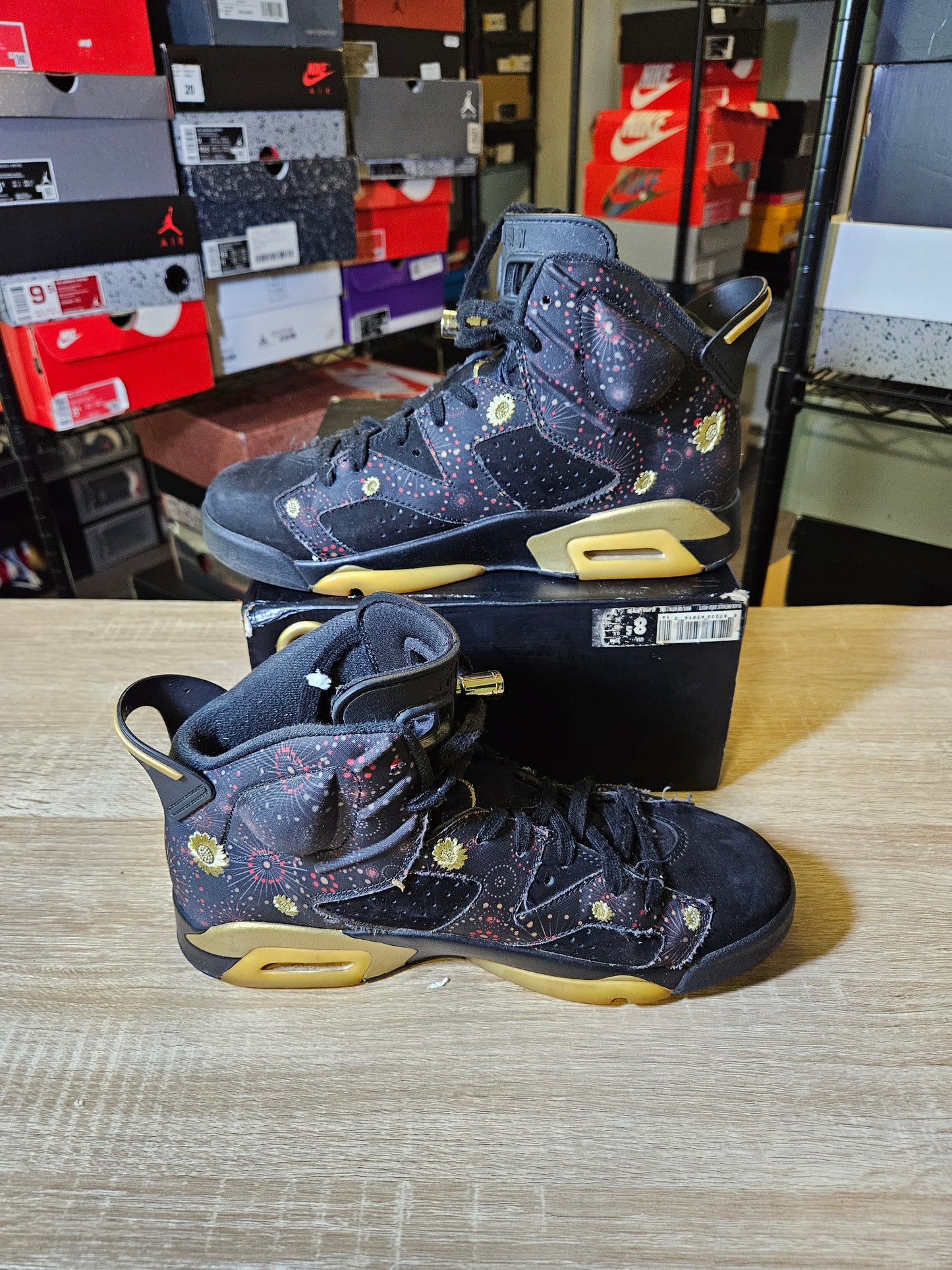 Size 8.5 - AJ6 Retro Chinese New Year