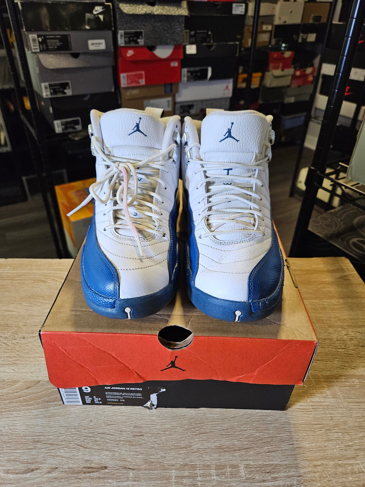 Size 9 - AJ 12 Retro French Blue 2016