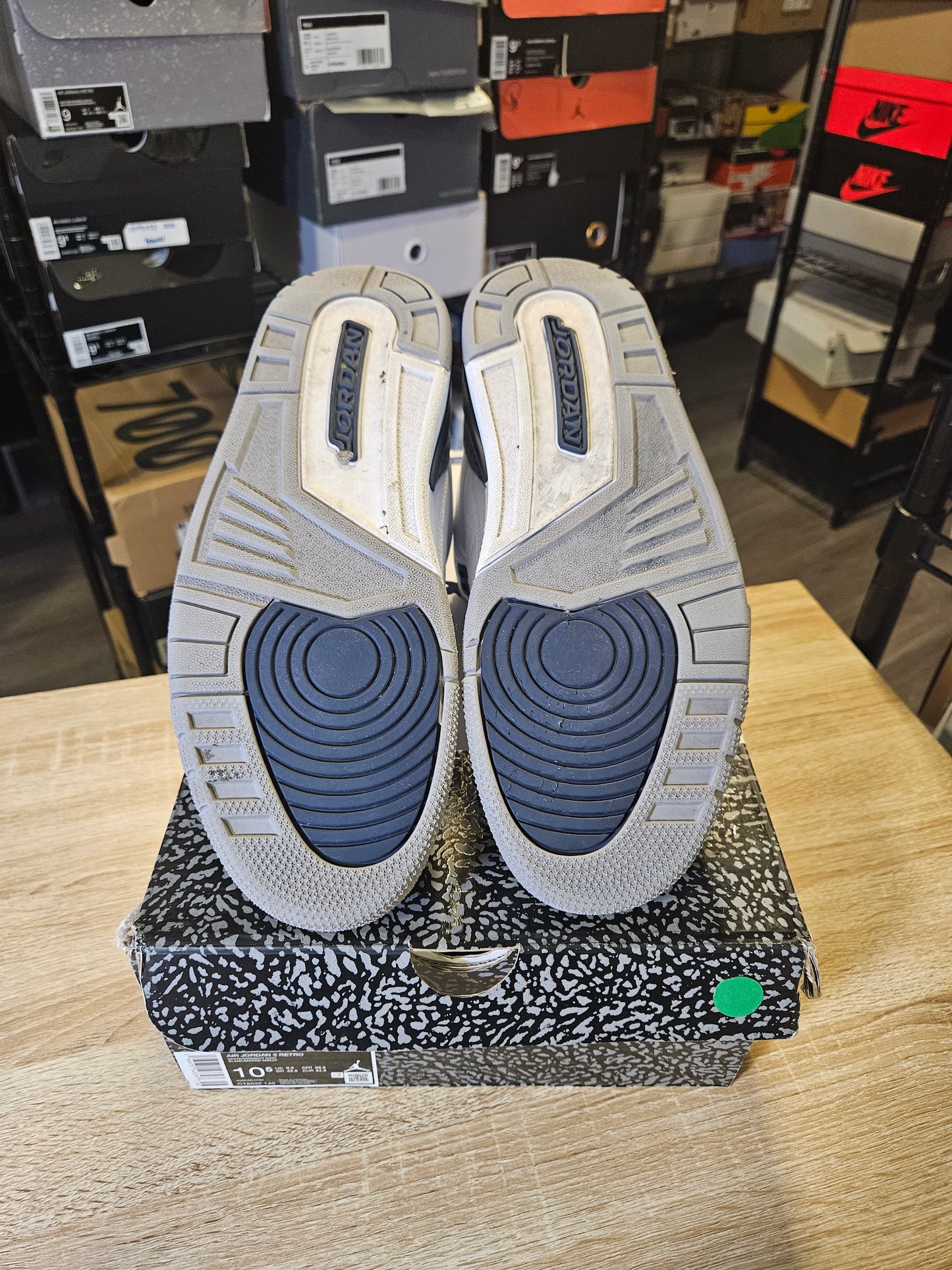 Size 10.5 - AJ 3 Retro Midnight Navy
