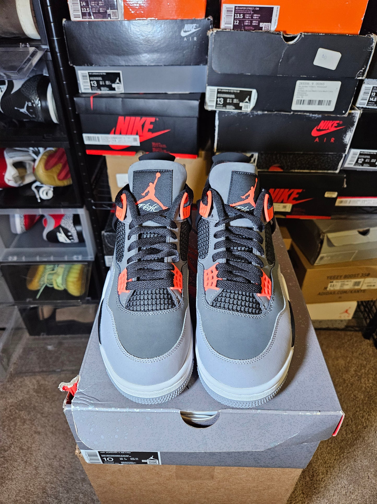 Size 10 - AJ 4 Retro Mid Infrared