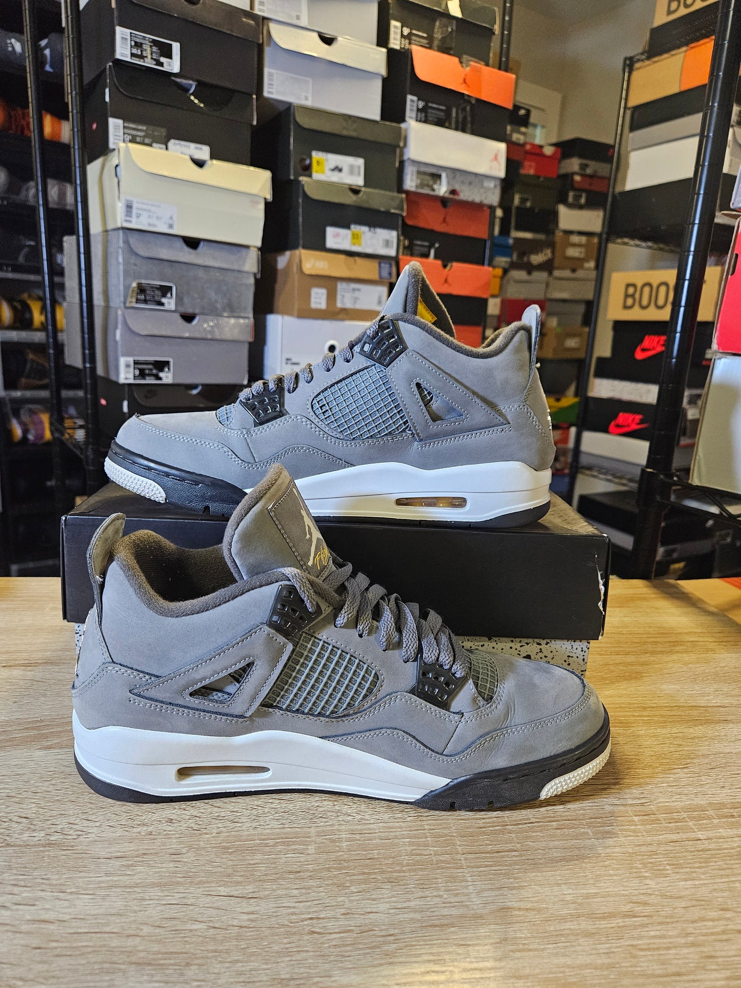 Size 11 - AJ 4 Retro Low Cool Grey