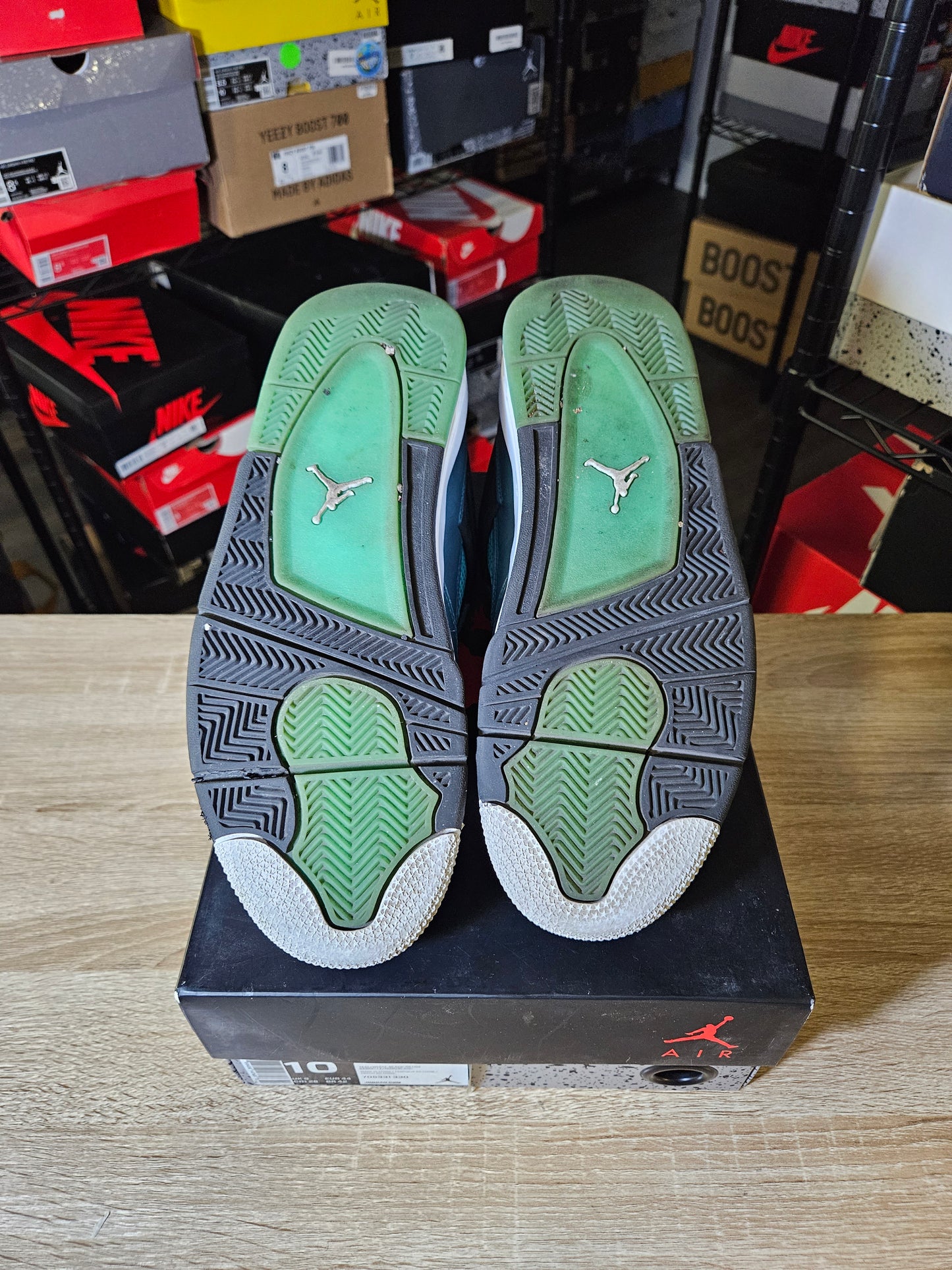 Size 10 - AJ 4 Retro Teal