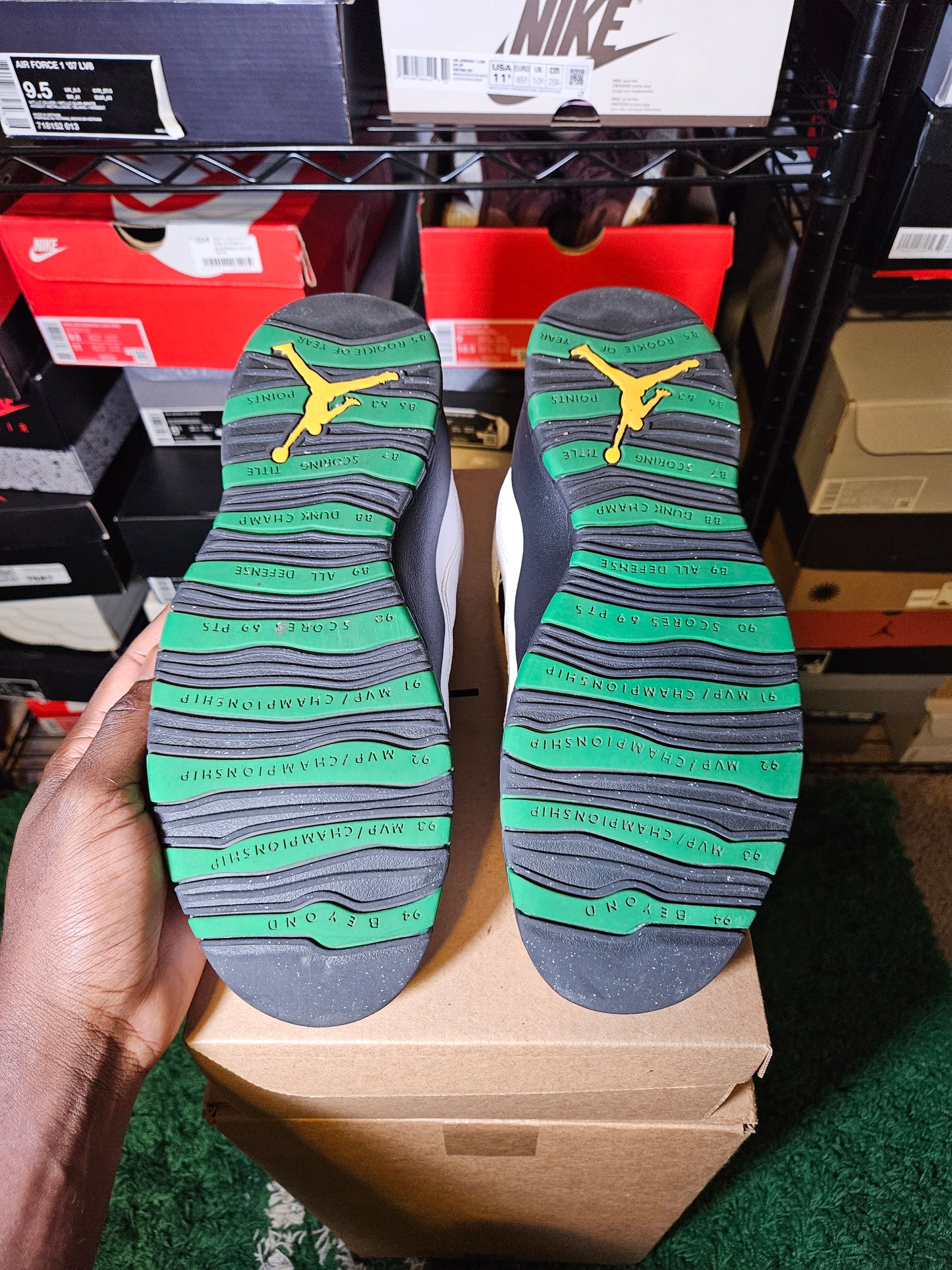 Size 10 - AJ 10 Retro 2019 Seattle