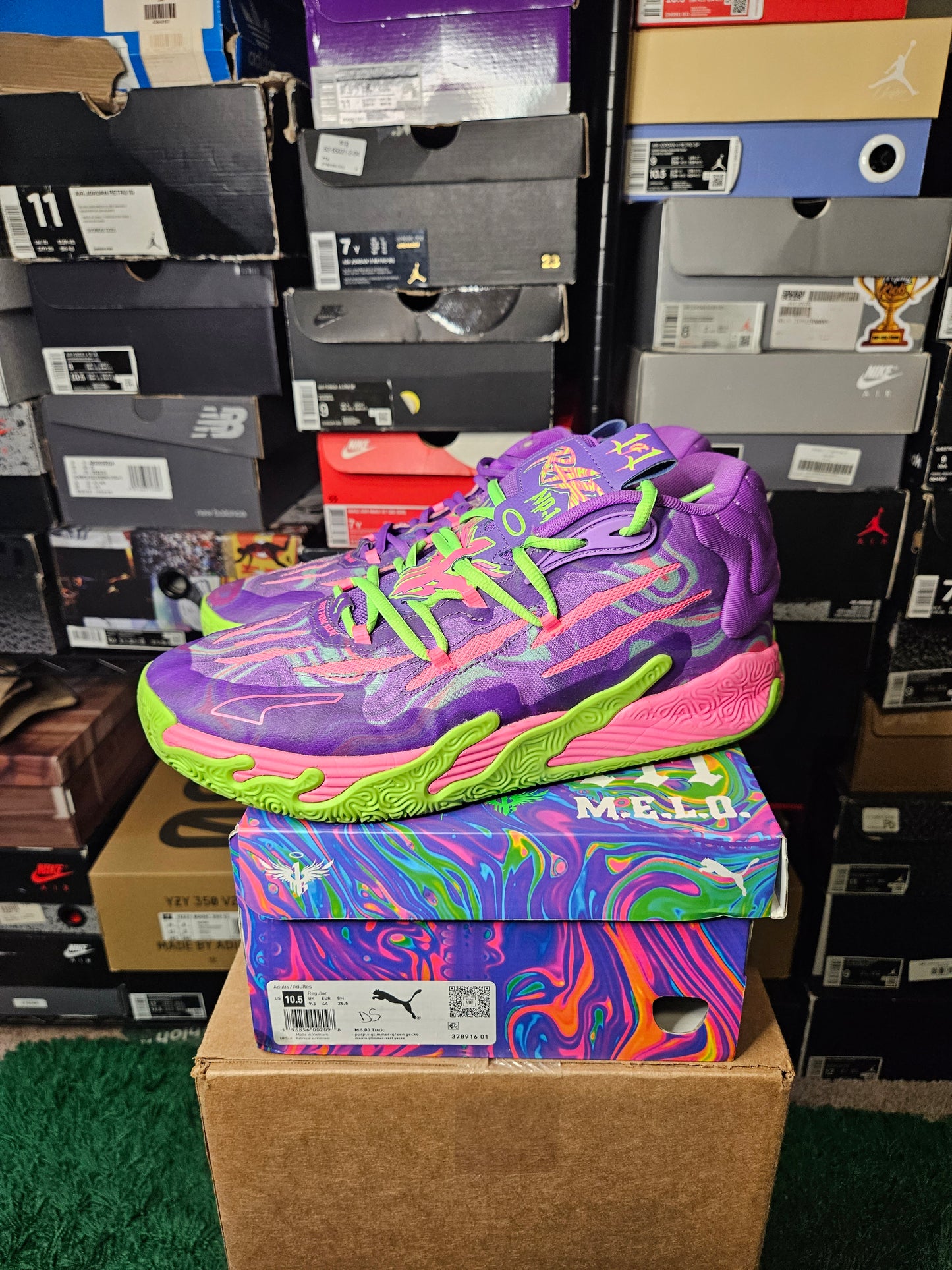 Size 10.5 - PUMA MB.03 Toxic