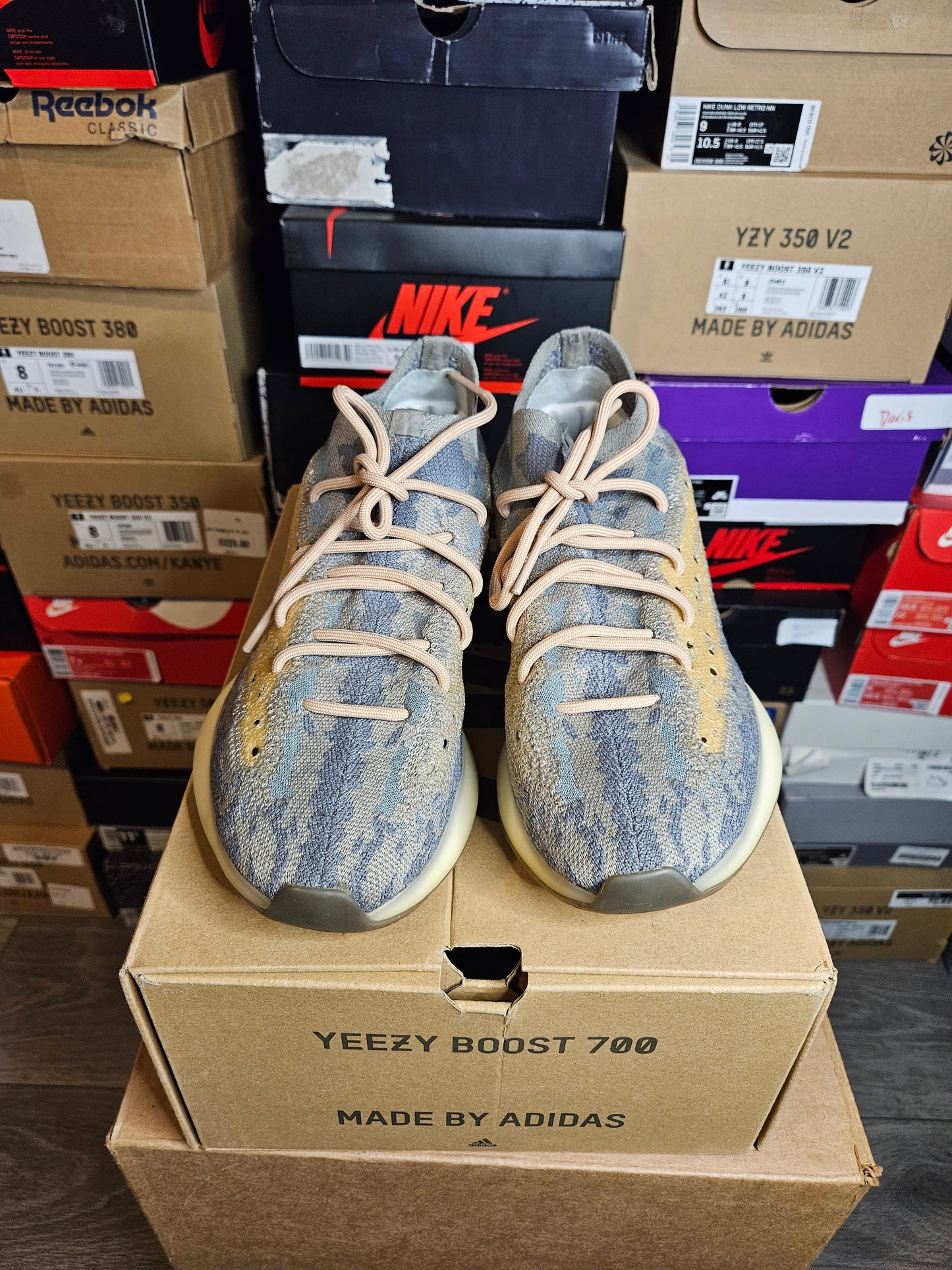 Size 9 - YZY Boost 380 Mist Non-Reflective