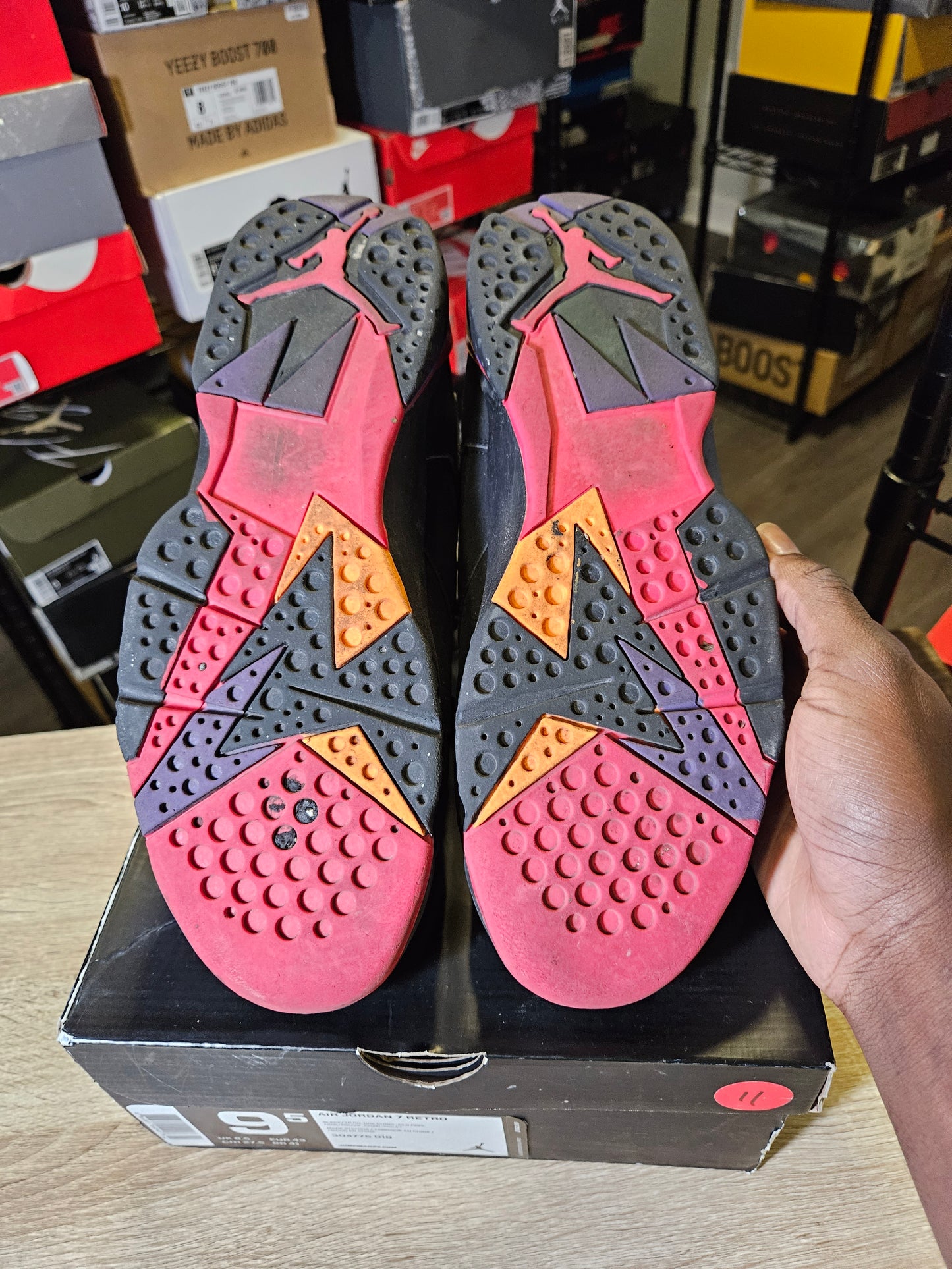 Size 9.5 - AJ 7 Retro 2012 Raptor
