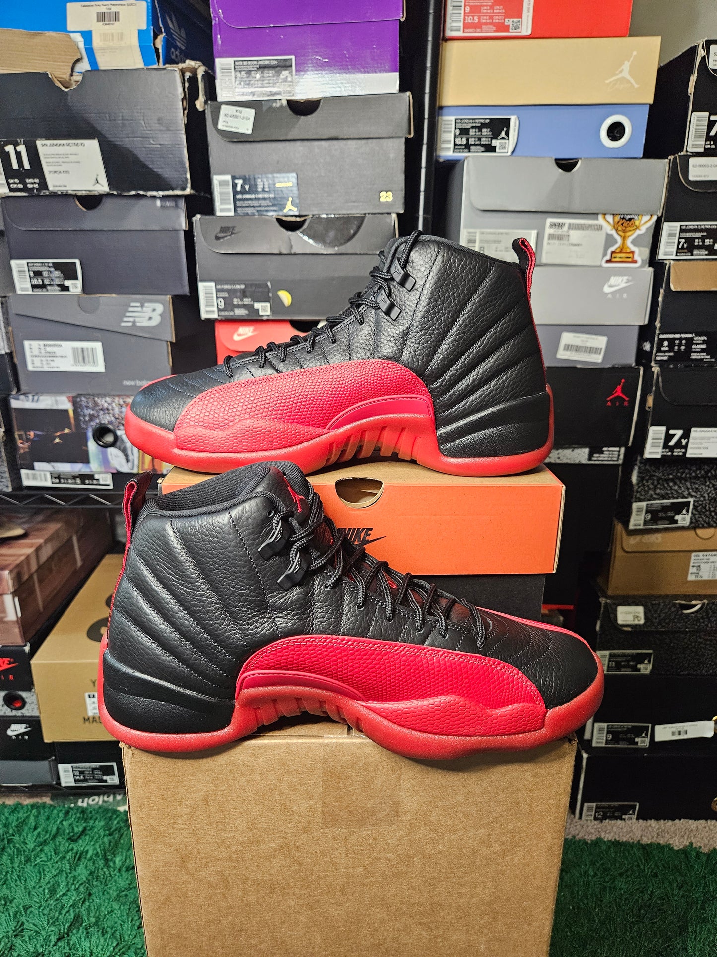 Size 9.5 - AJ 12 Flu Game