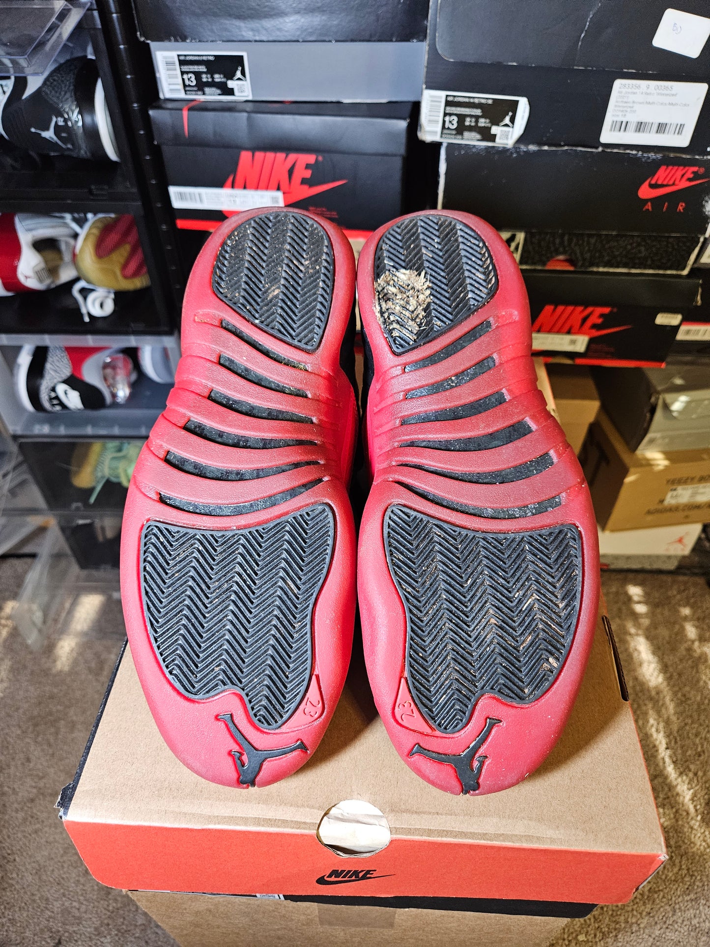 Size 9 - AJ 12 Retro 2025 Flu Game