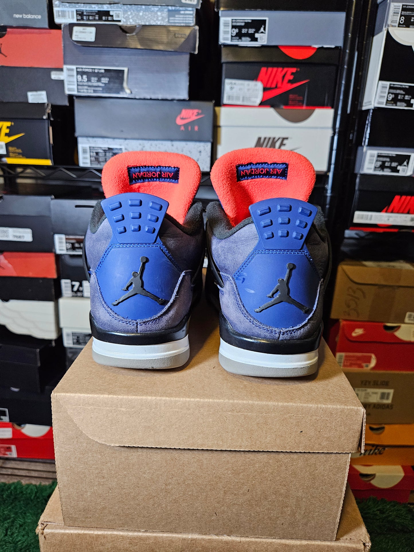 Size 9 - AJ 4 Winter Loyal Blue 2019
