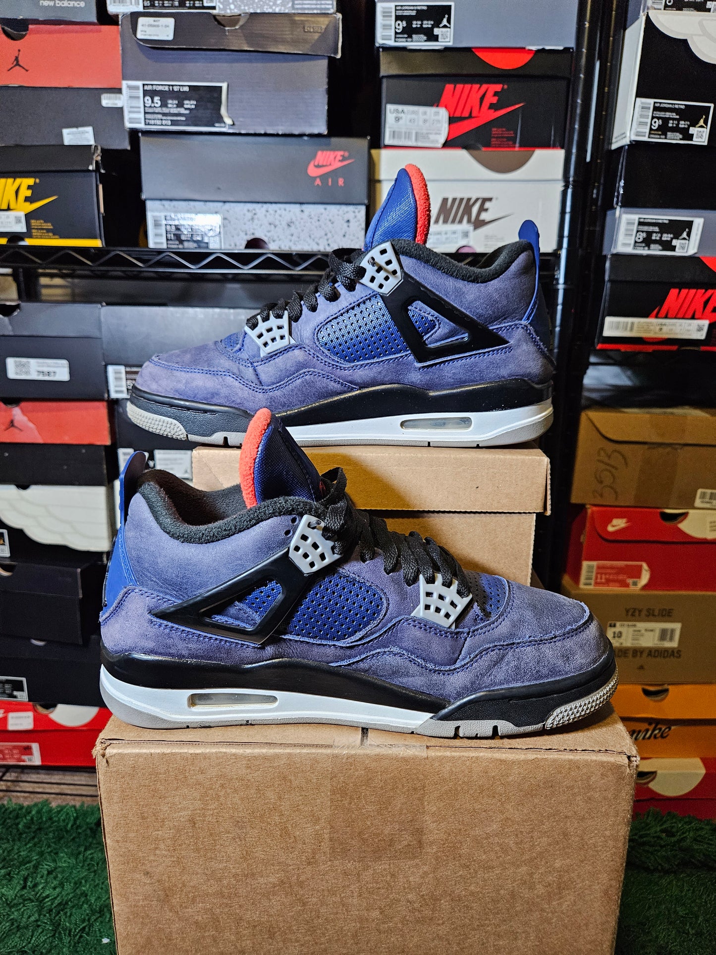 Size 9 - AJ 4 Winter Loyal Blue 2019