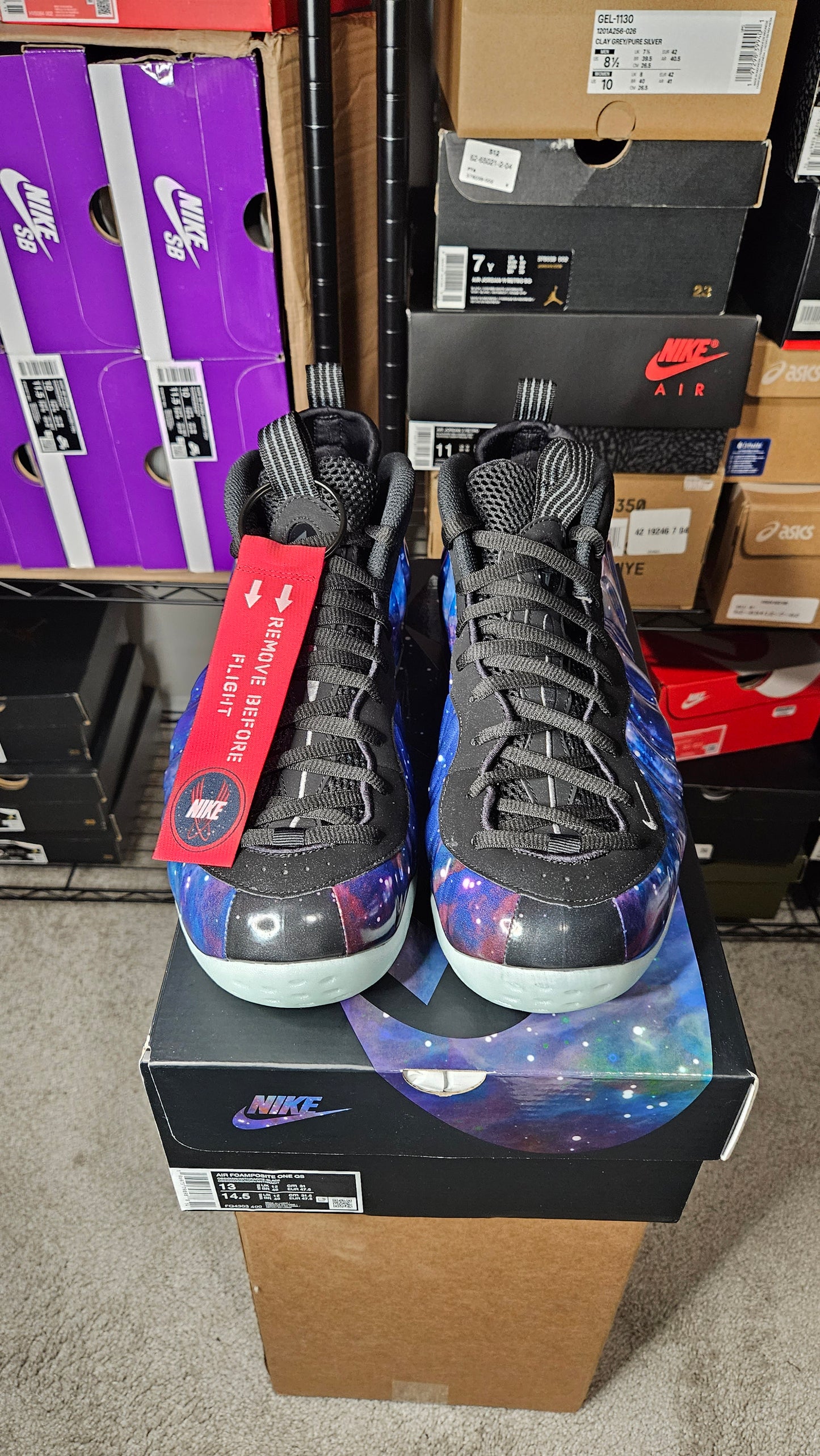 Size 13 - Air Foamposite One 2025 Galaxy