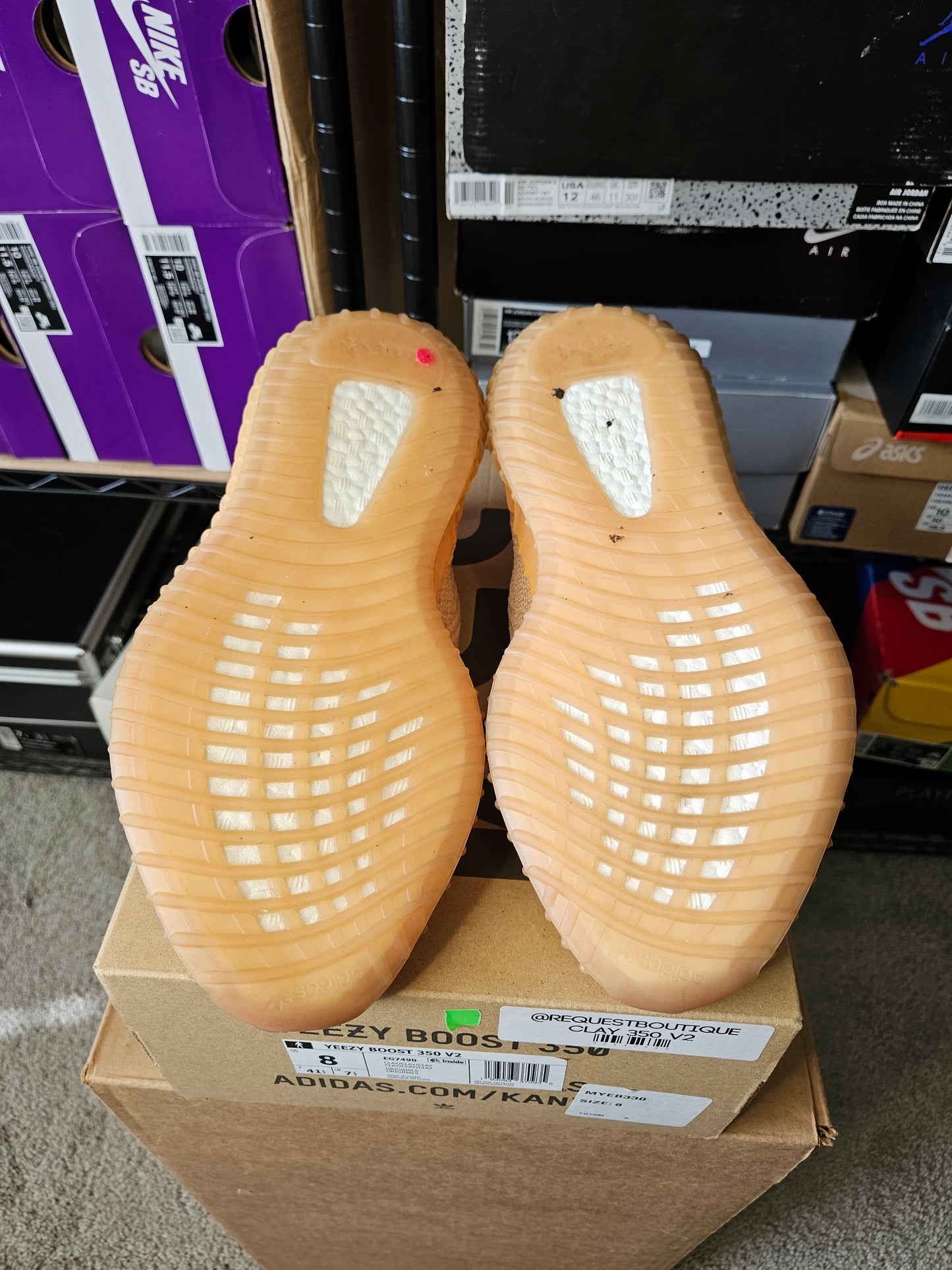 Size 8 - YZY Boost 350 V2 Clay