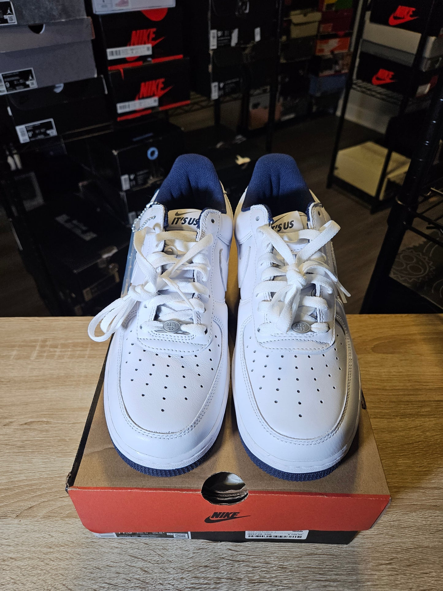 Size 10 - Lil Yachty x Air Force 1 Low Concrete Boys